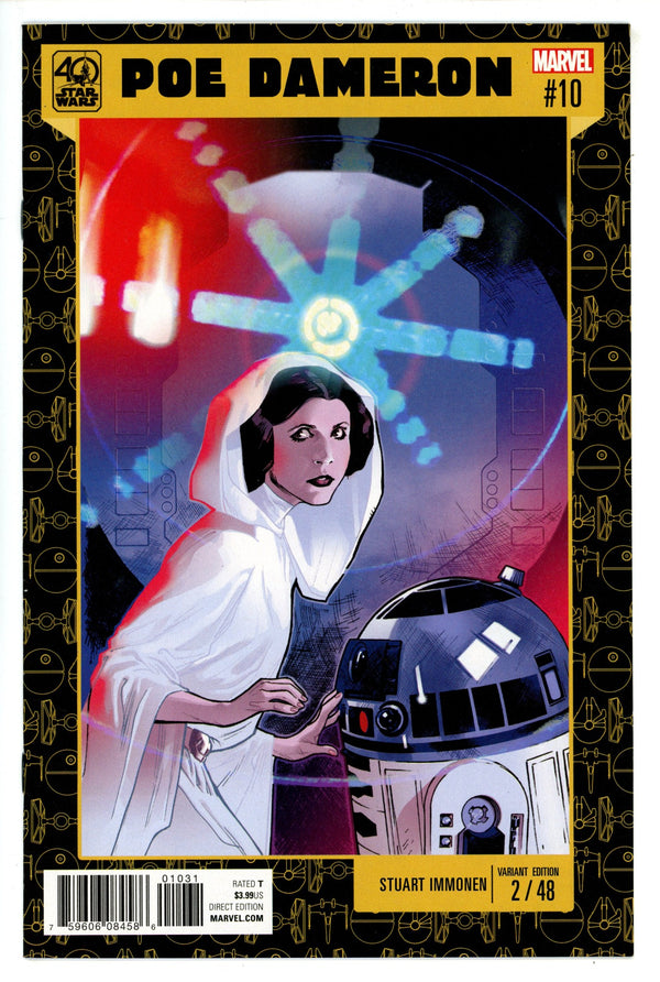 Poe Dameron 10 Immonen Variant NM-