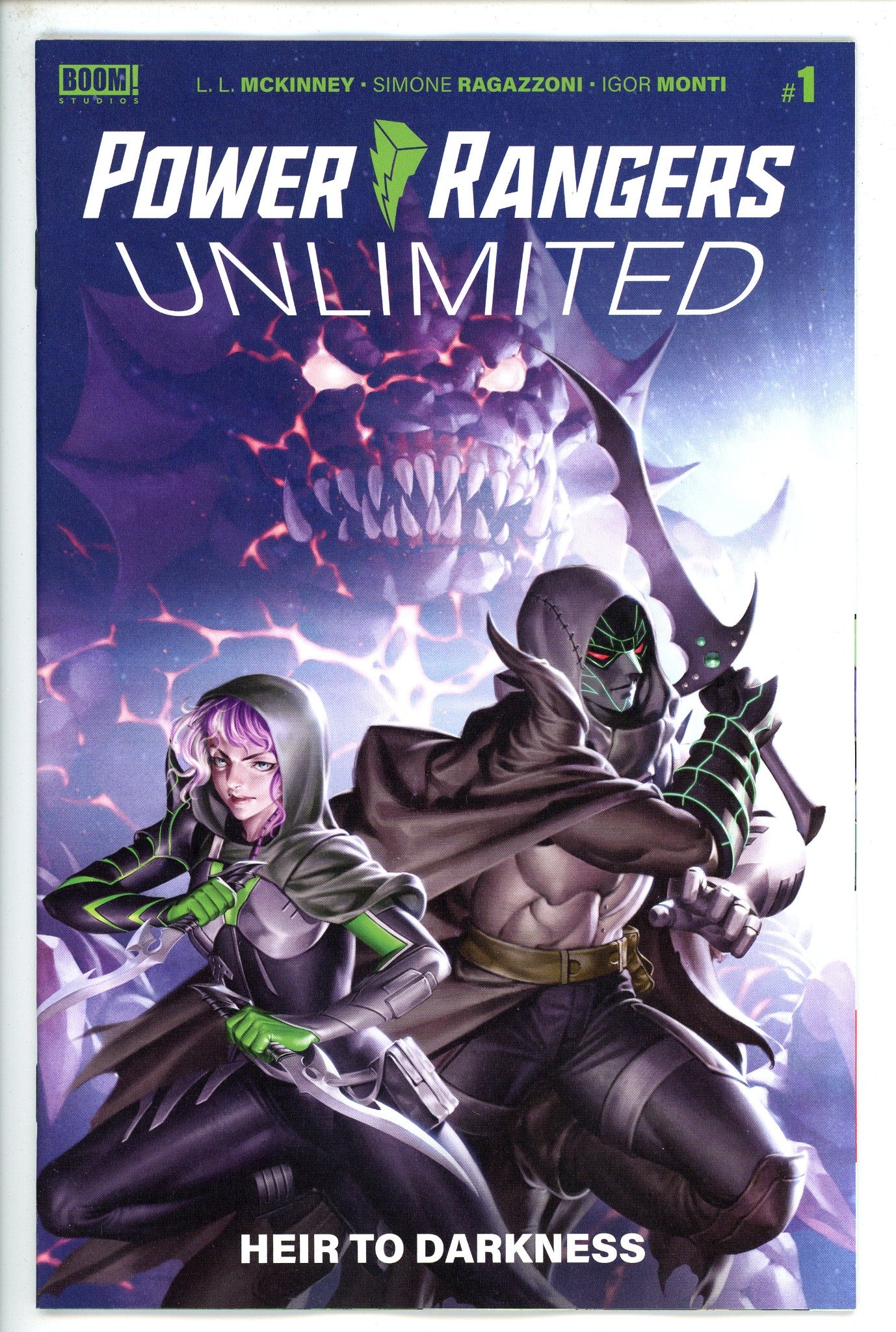 Power Rangers Unlimited Heir to Darkness 1 Yoo Variant-Boom-CaptCan Comics Inc
