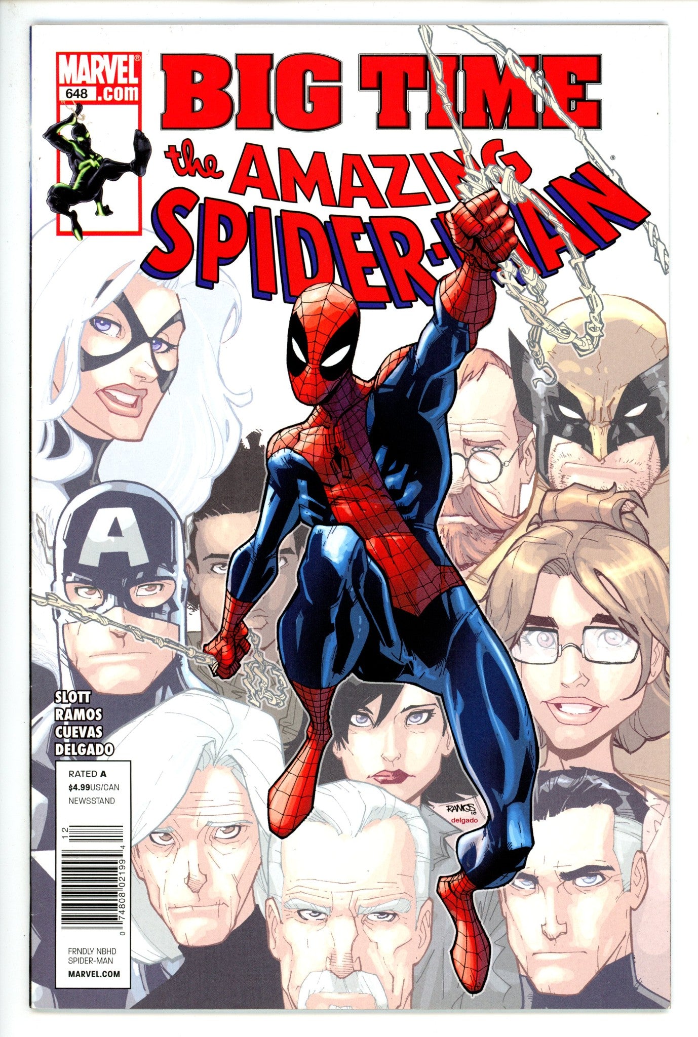 The Amazing Spider-Man Vol 2 648 Newsstand VF-