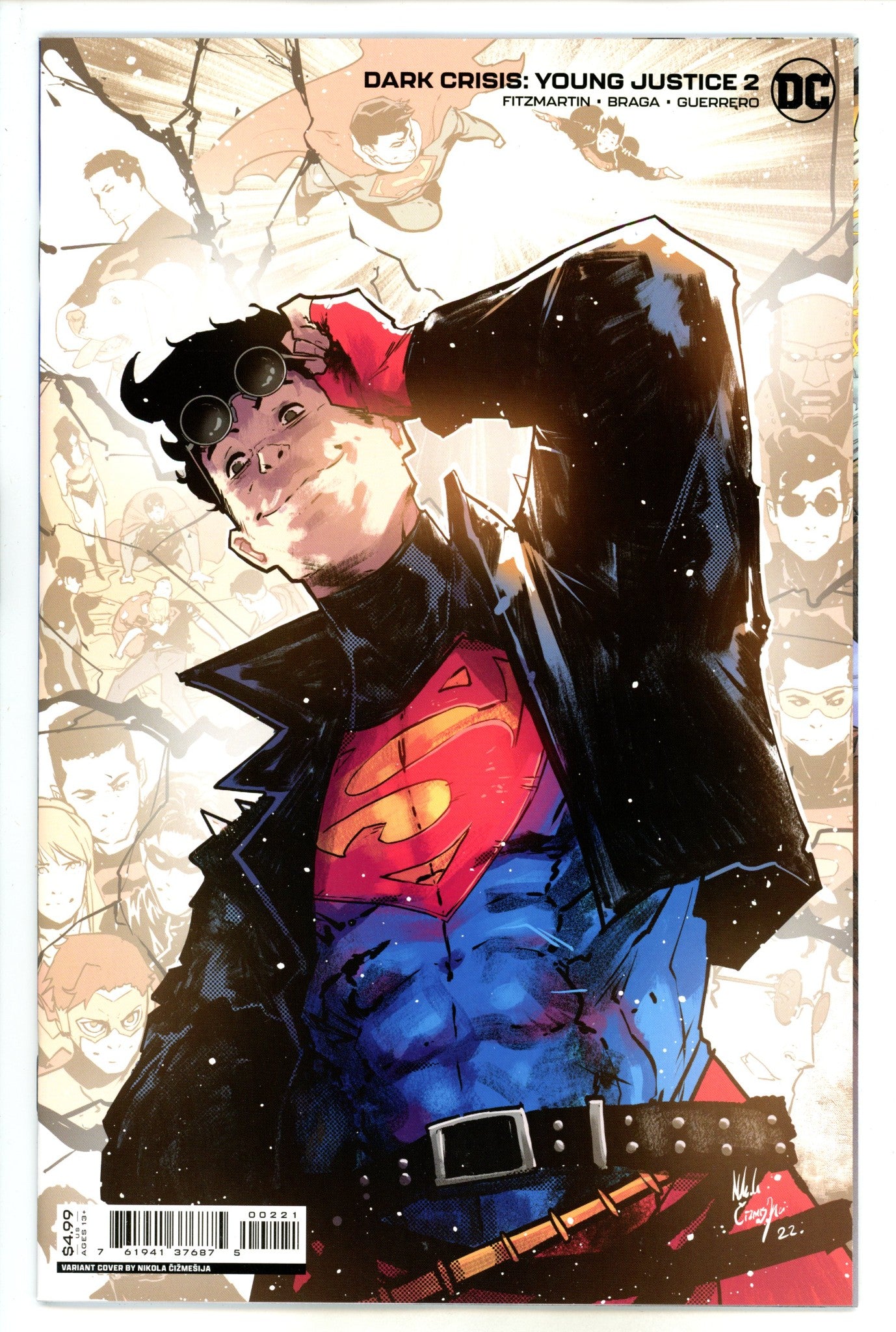 Dark Crisis Young Justice 2 Cizmesija Variant (2022)