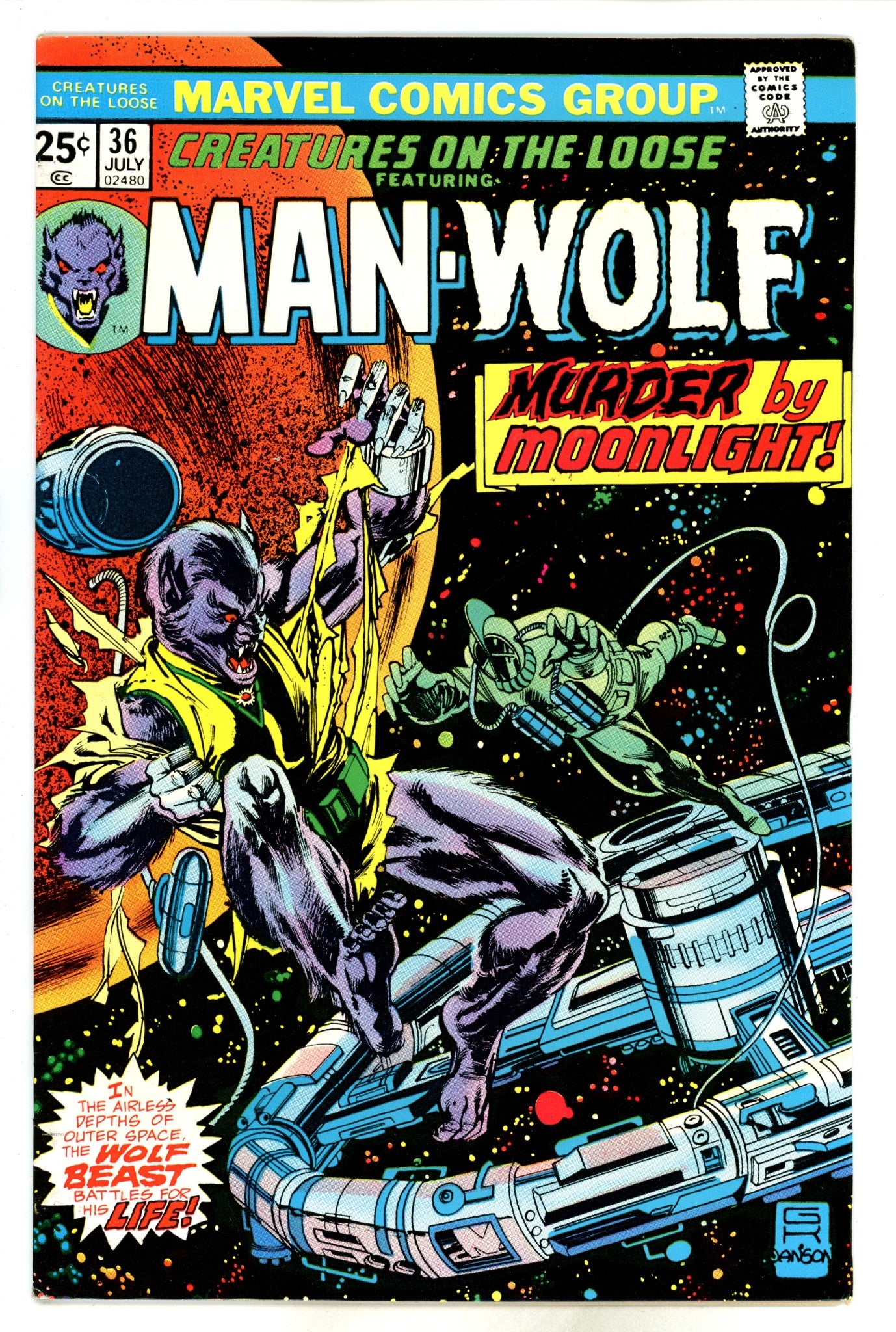 Creatures on the Loose 36 VF