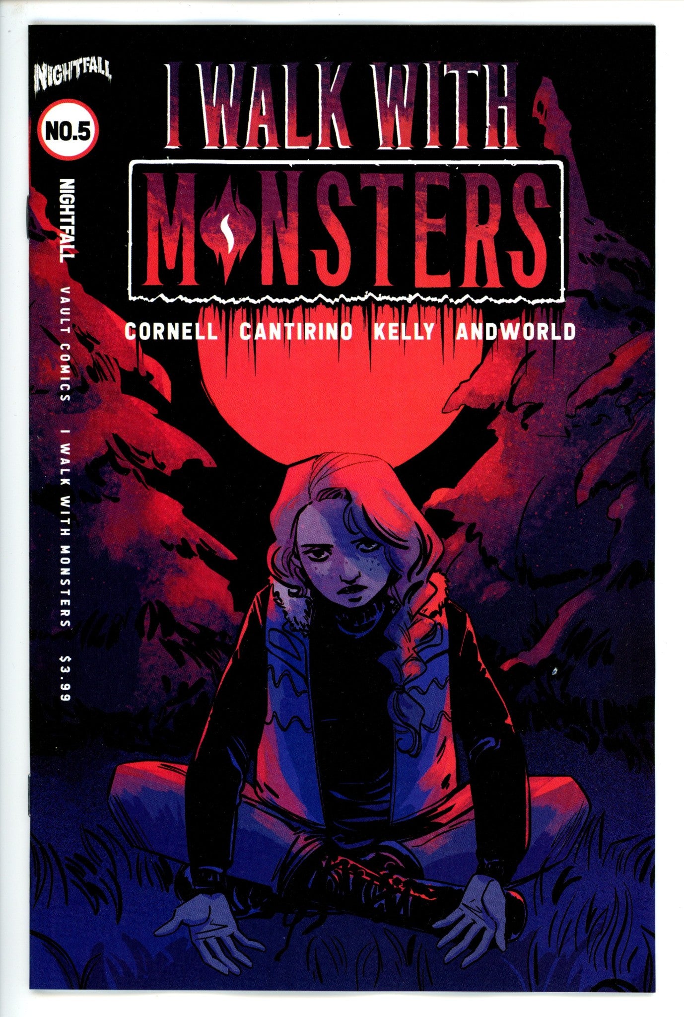 I Walk With Monsters 5 Hickman Variant-Vault-CaptCan Comics Inc