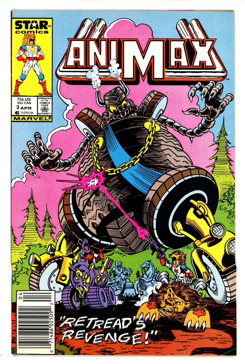 Animax 3 Newsstand FN (1987)