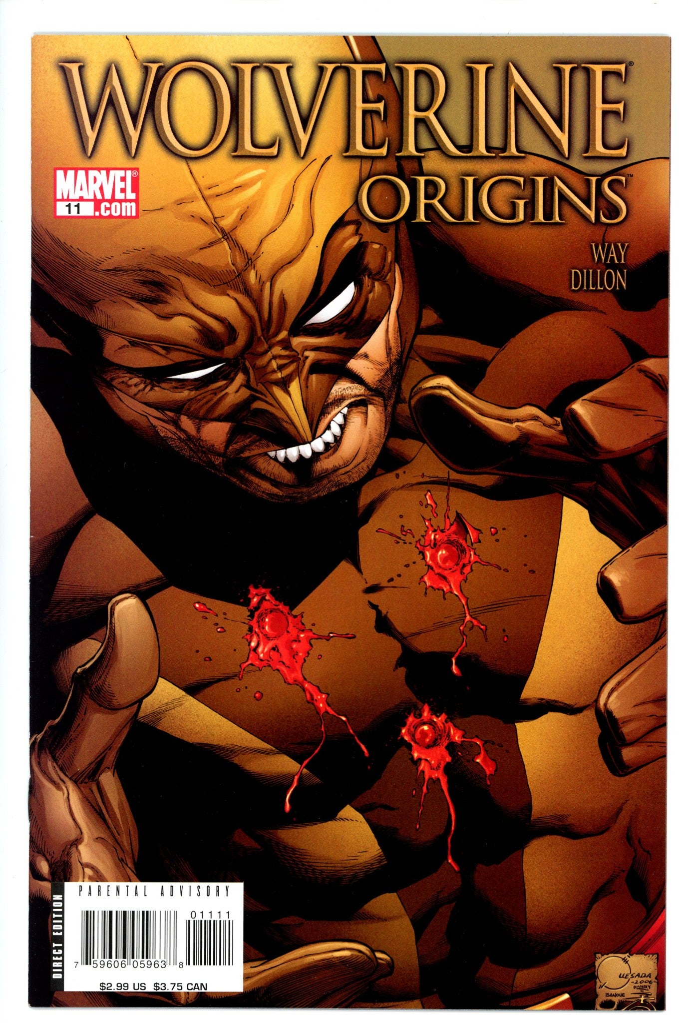 Wolverine: Origins 11 VF+