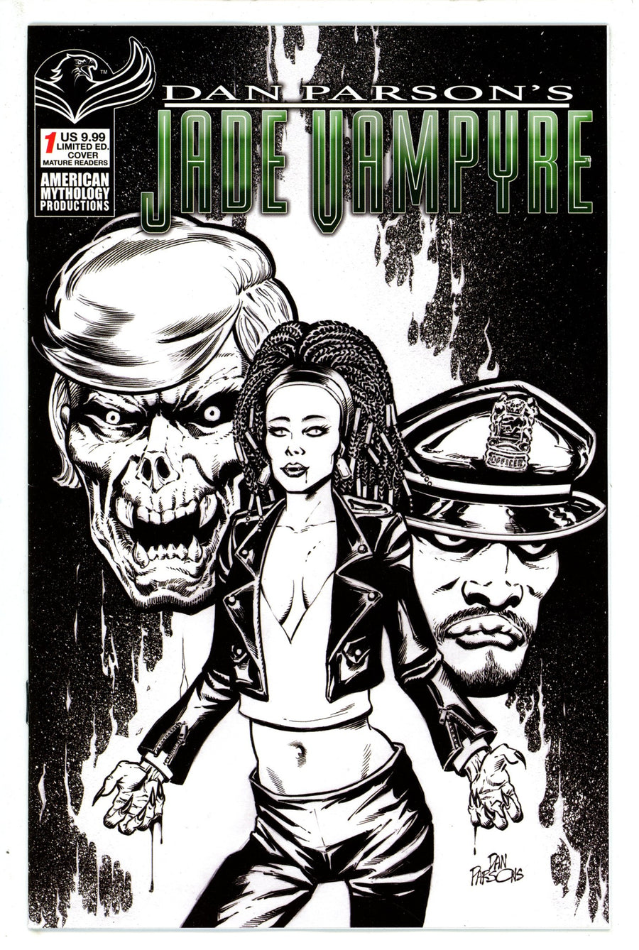 Dan Parsons Jade Vampyre 1 B&W Variant (2023)