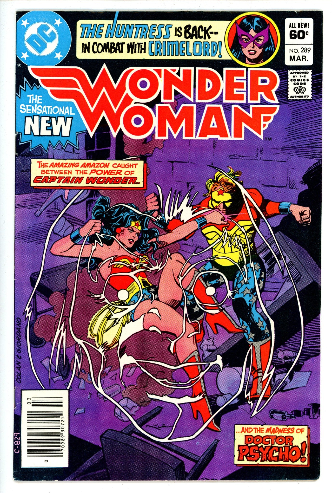 Wonder Woman Vol 1 289 Newsstand