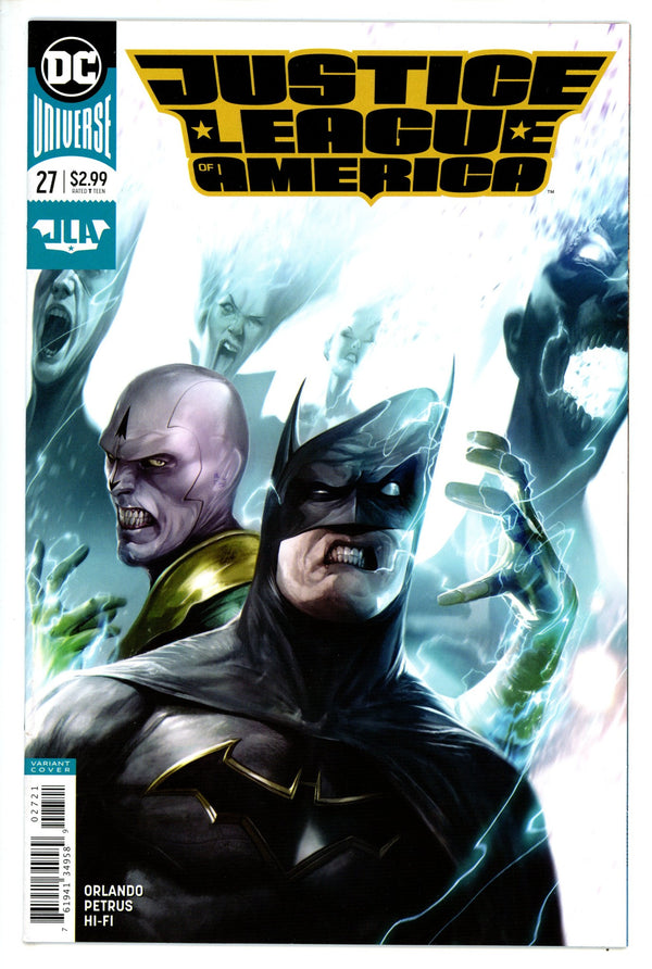 Justice League of America Vol 5 27 Mattina Variant