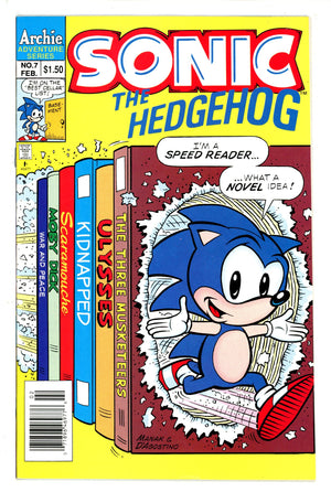 Sonic the Hedgehog Vol 2 7 Canadian VF