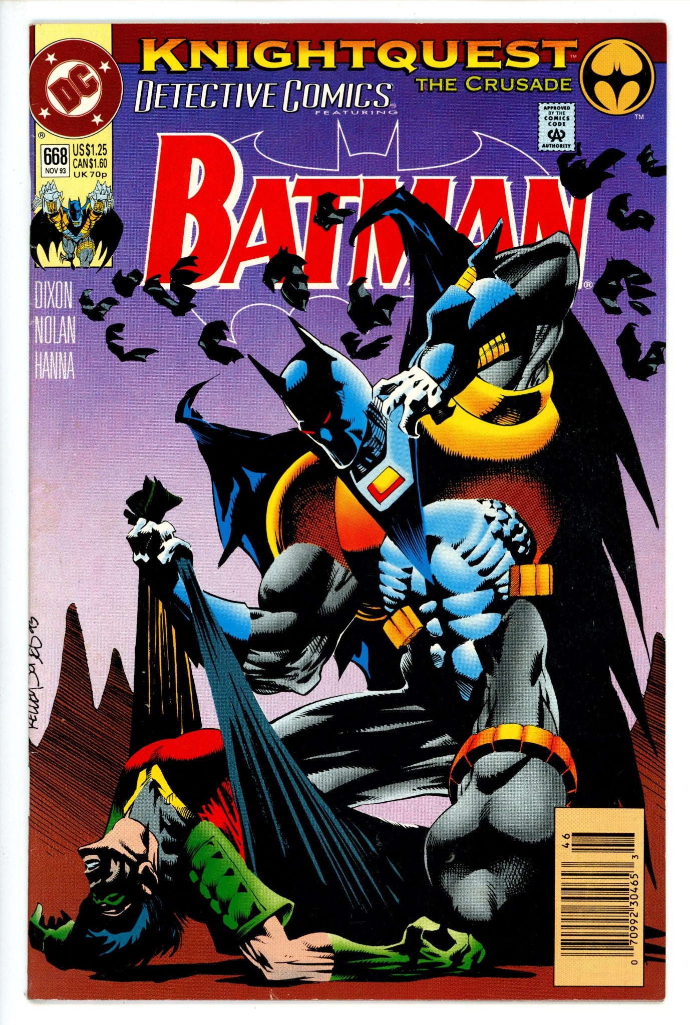 Detective Comics Vol 1 668 Newsstand