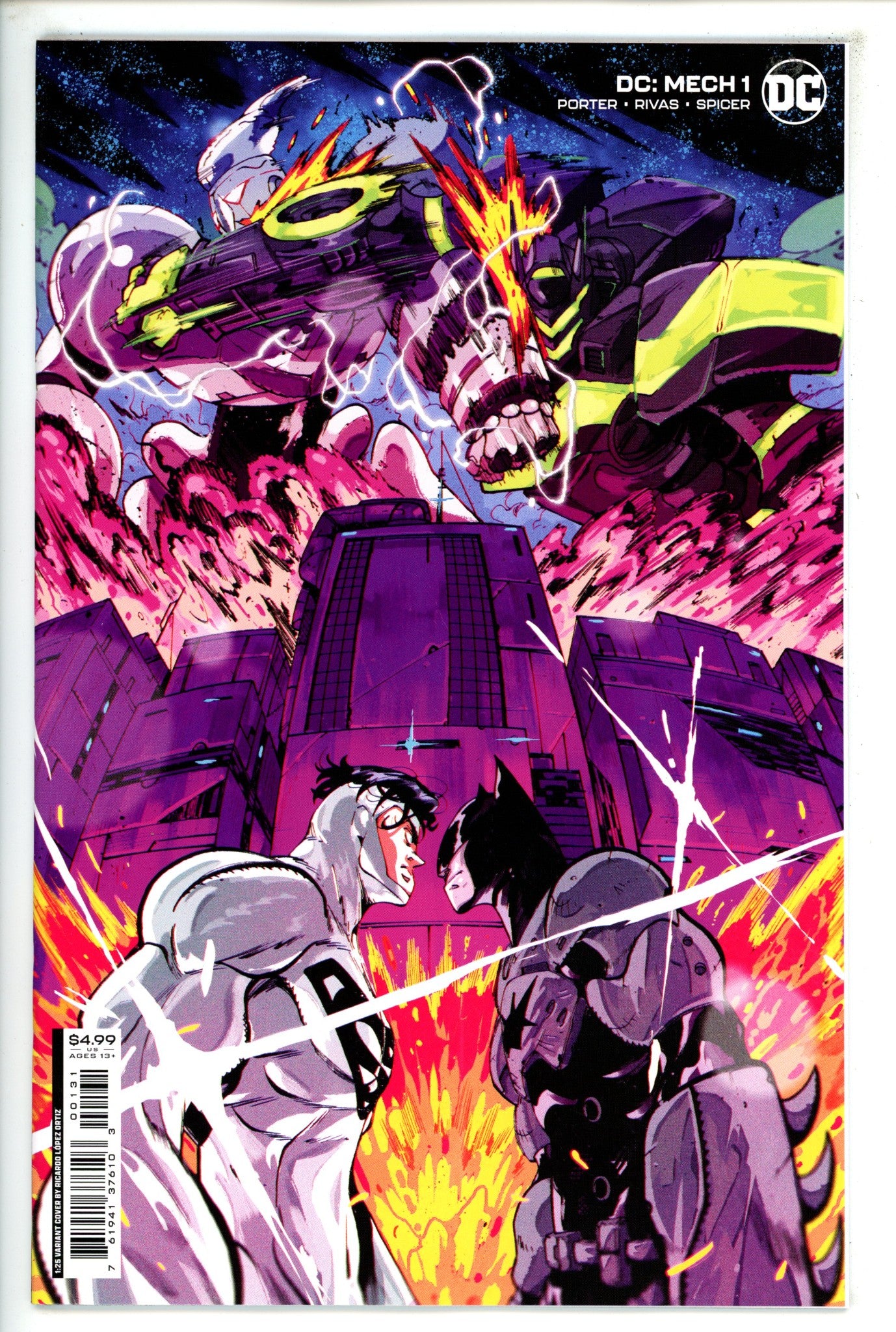 DC Mech 1 Lopez Variant NM+ (2022)