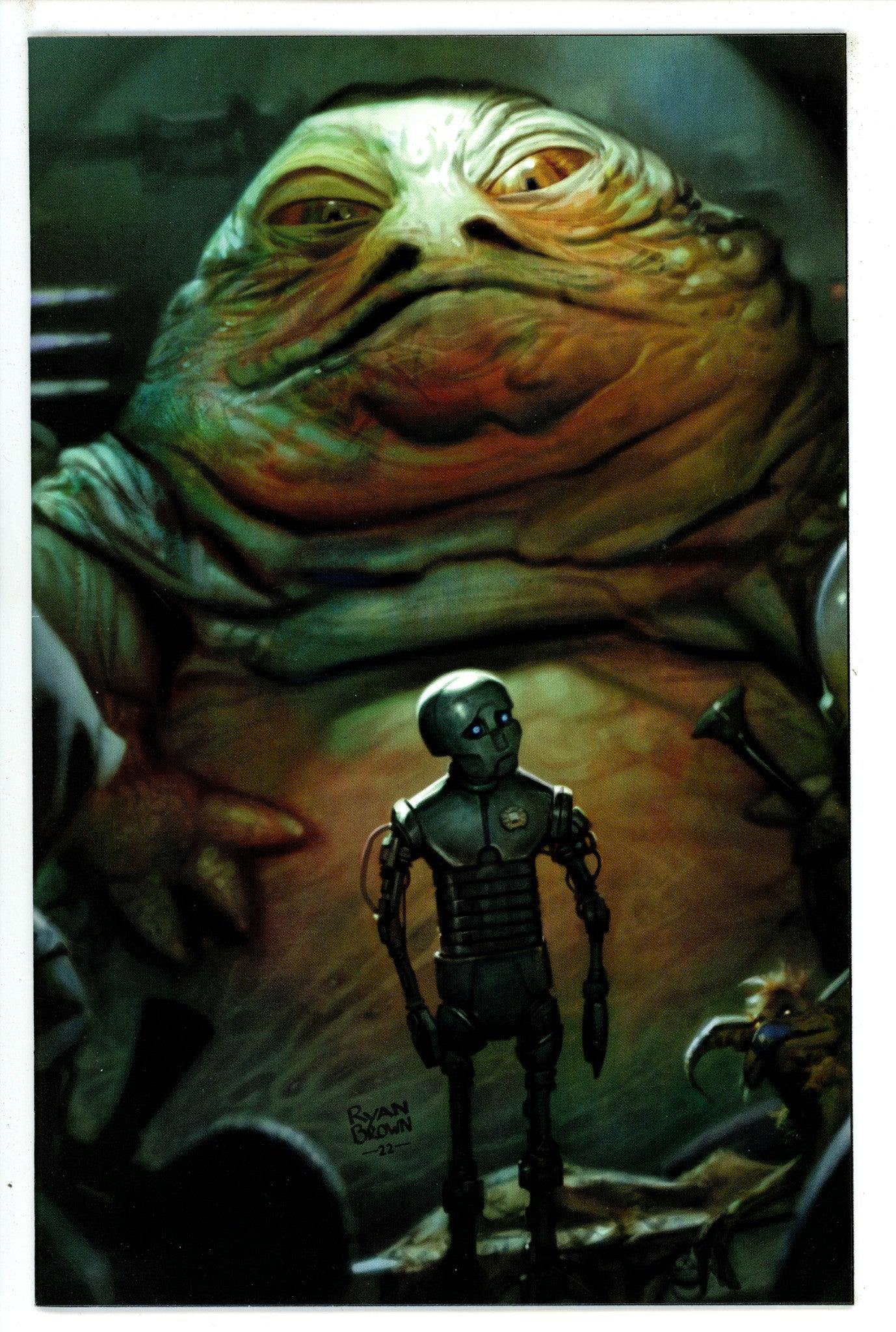 Star Wars: Return of the Jedi Jabba's Palace 1 Brown Virgin Incentive Variant NM- (2023)
