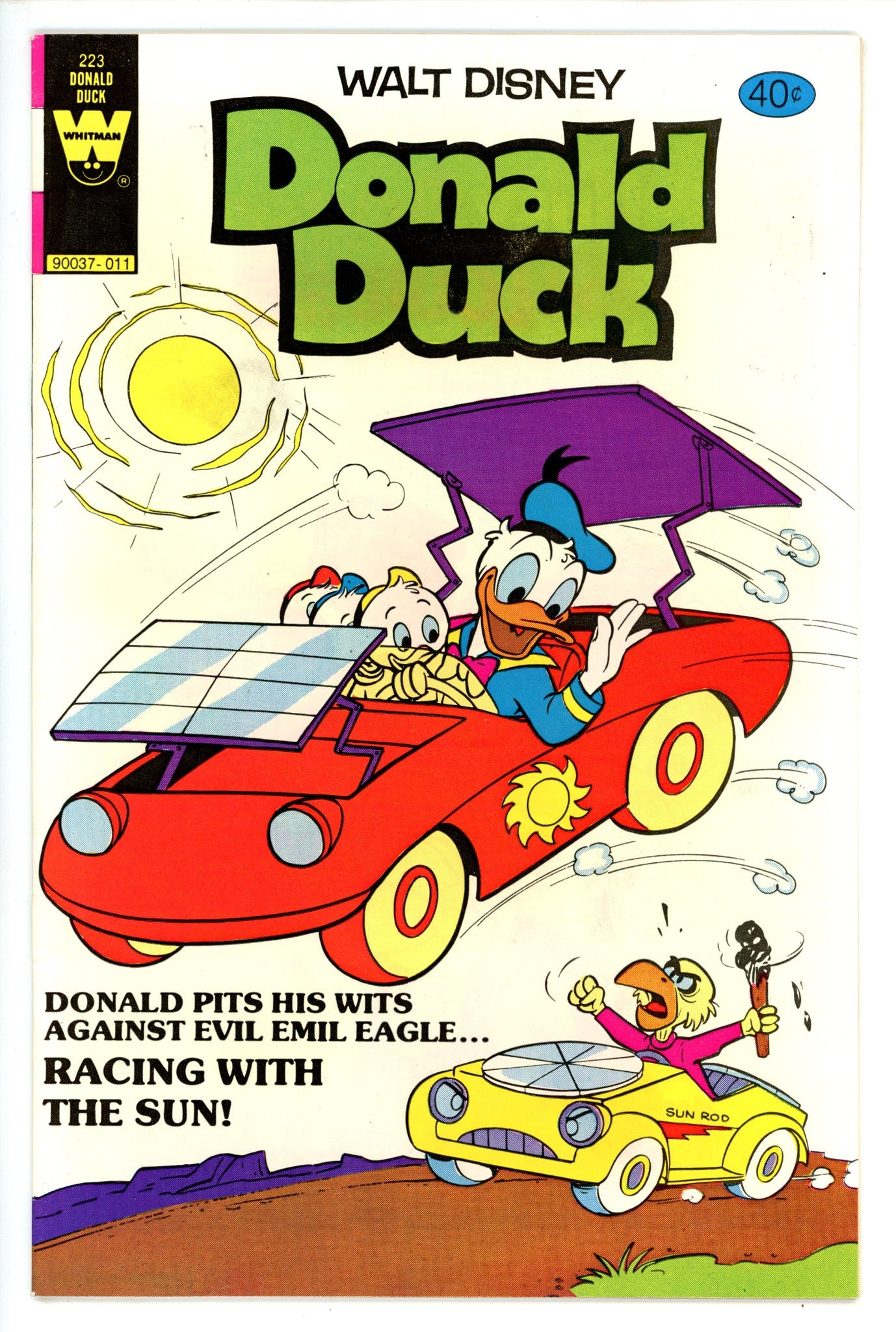 Donald Duck 223 Whitman VF+
