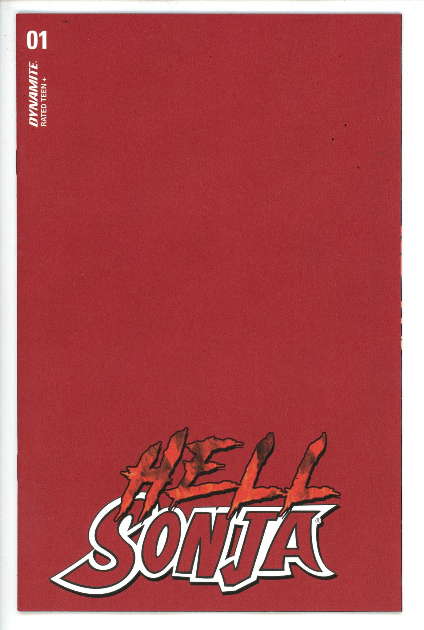 Hell Sonja 1 Blank Variant (2022)