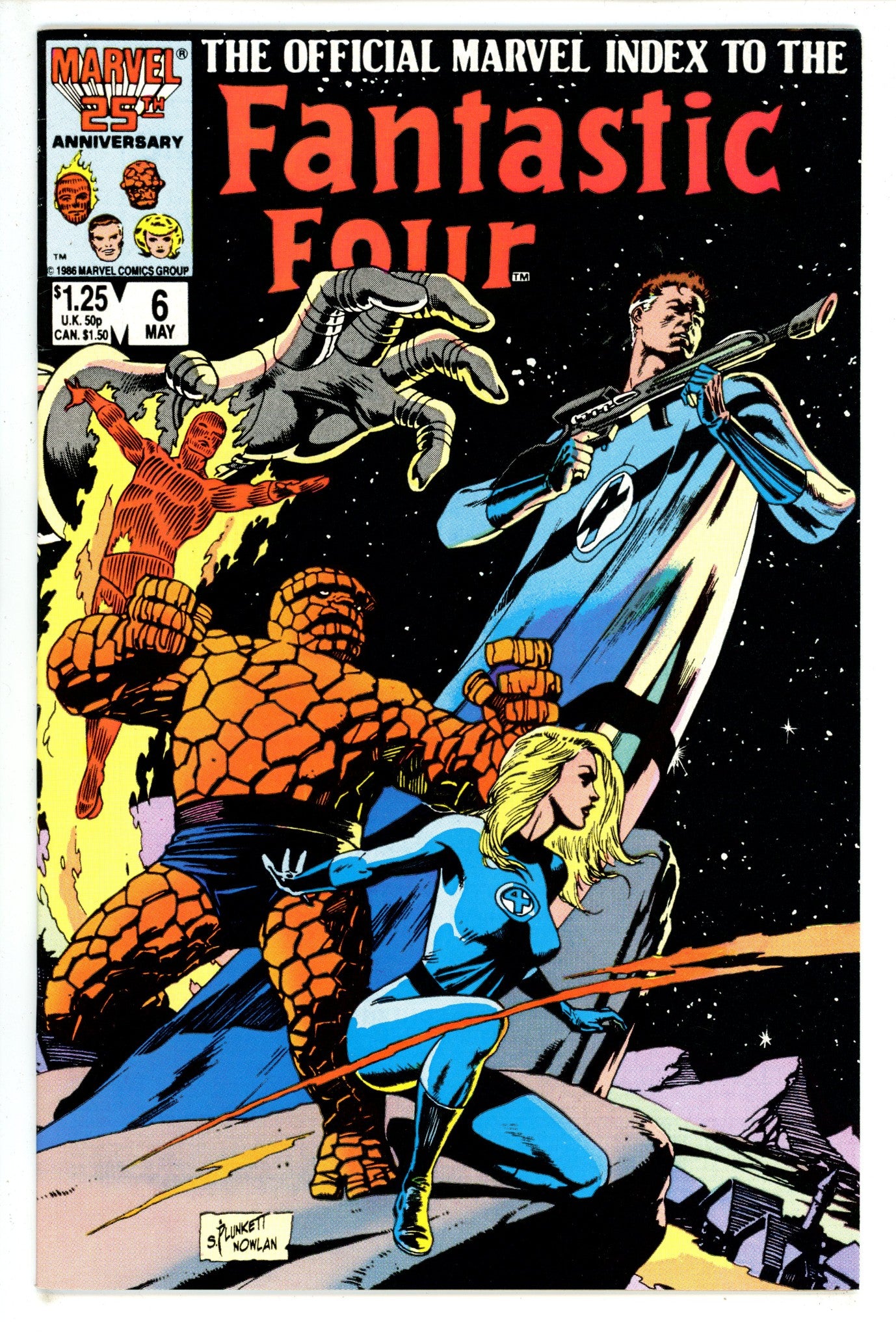 The Official Marvel Index to the Fantastic Four 6 (1985)
