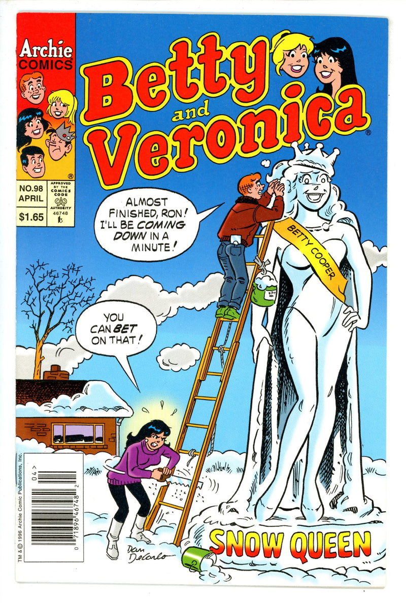Betty and Veronica 98 Canadian F/VF
