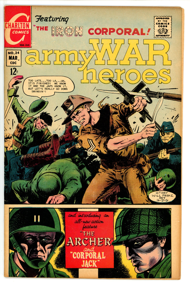 Army War Heroes 24 FN- (1968)