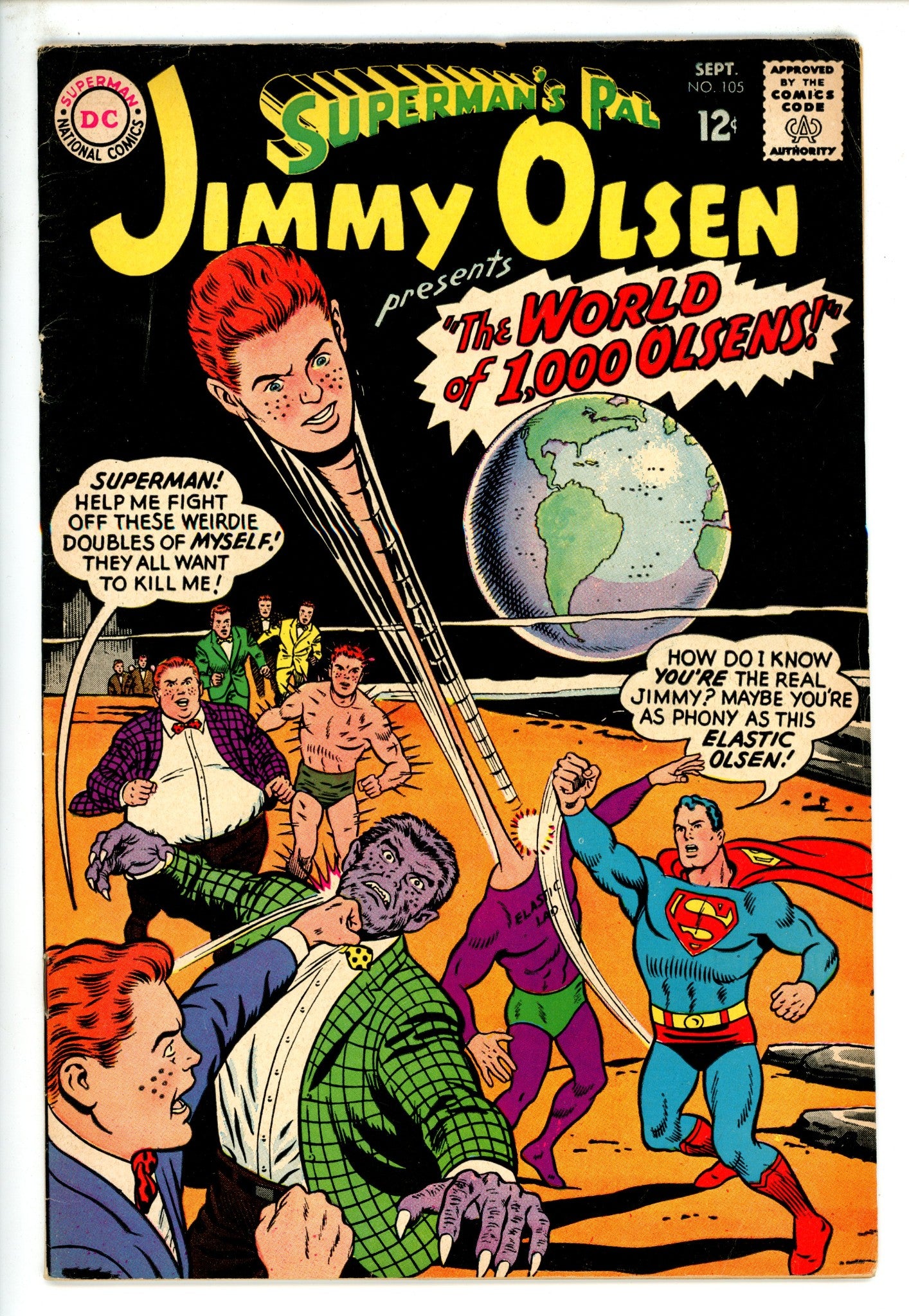 Superman's Pal, Jimmy Olsen 105 FN- (1967)