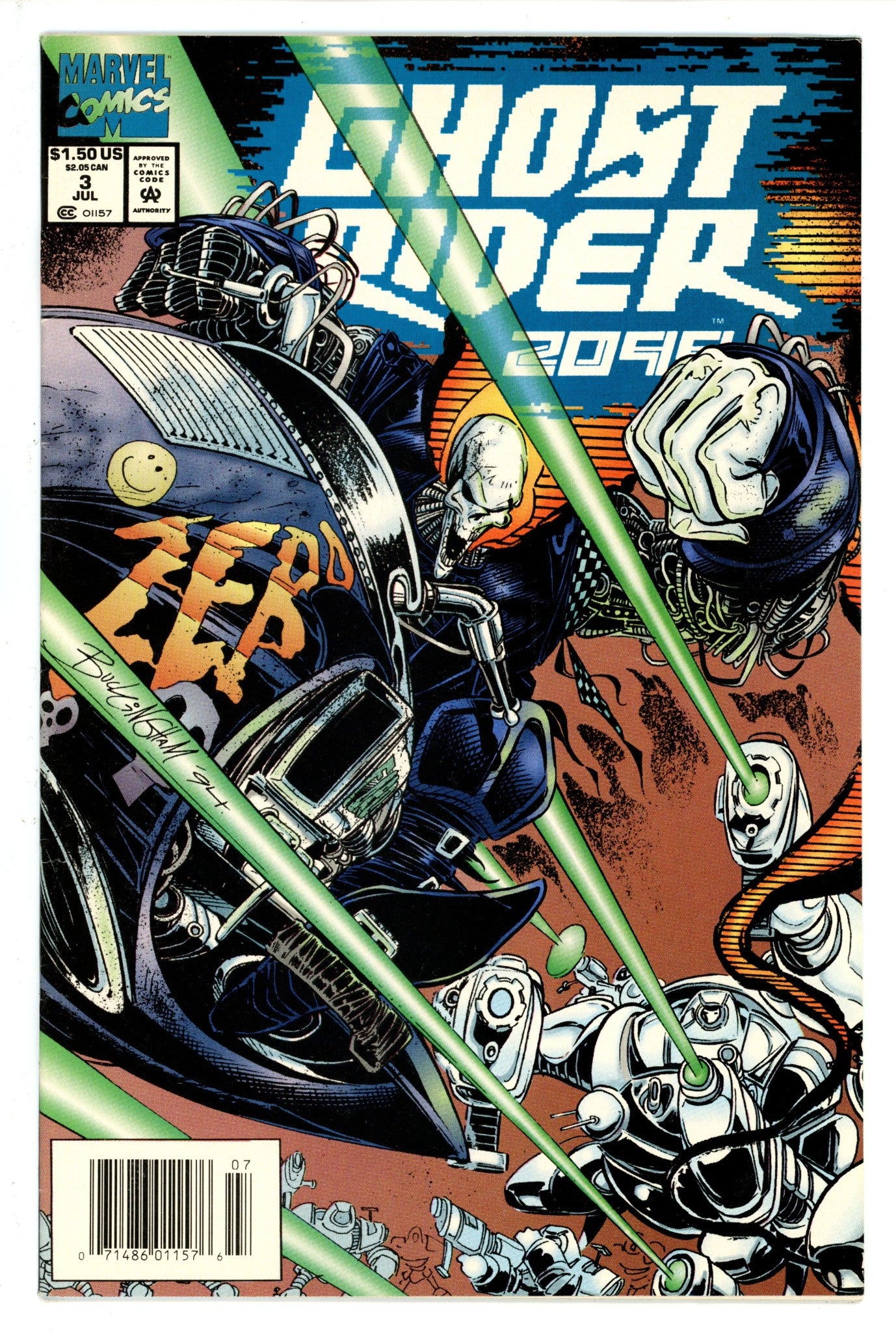 Ghost Rider 2099 Vol 1 3 Newsstand
