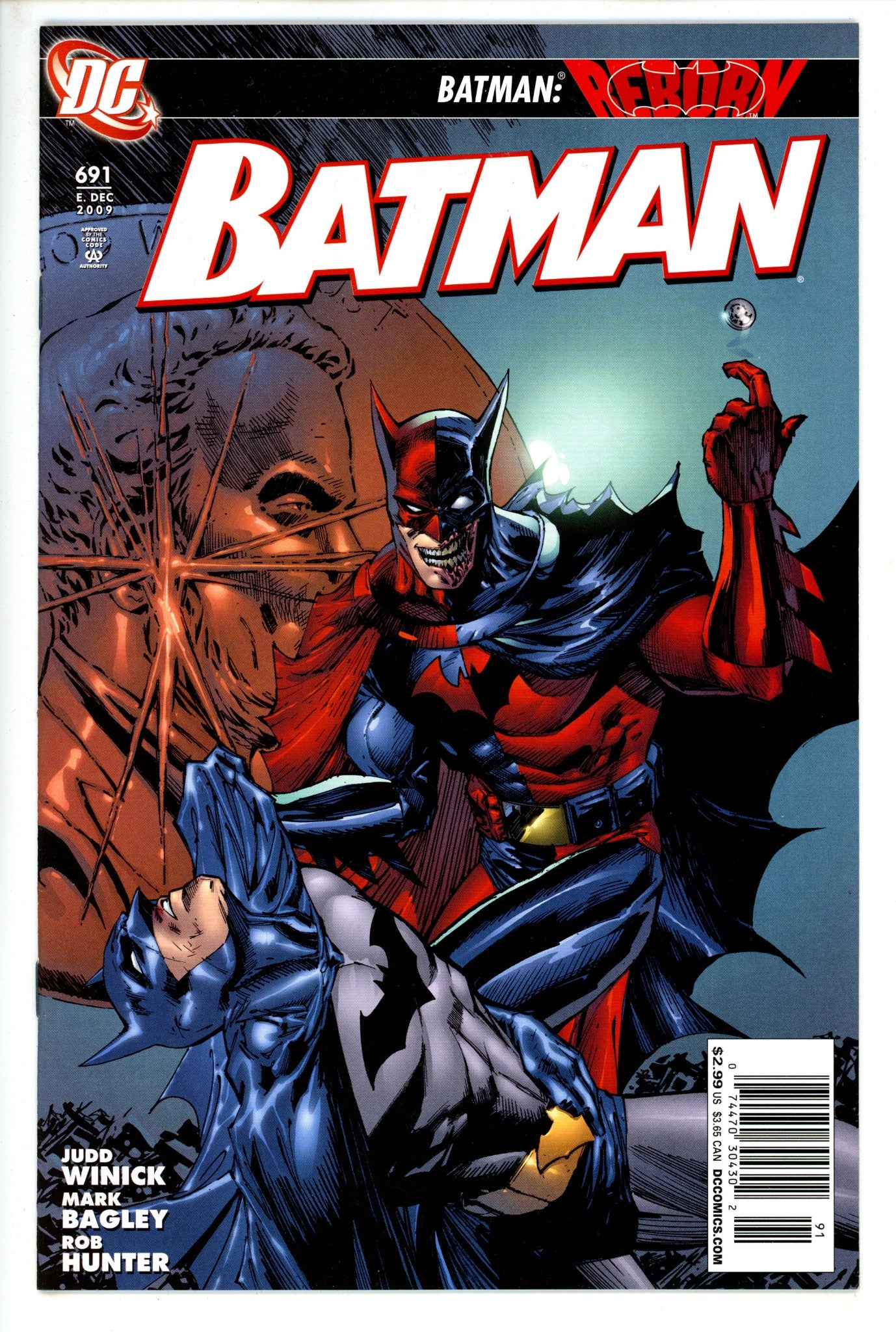 Batman Vol 1 691 Newsstand VF/NM