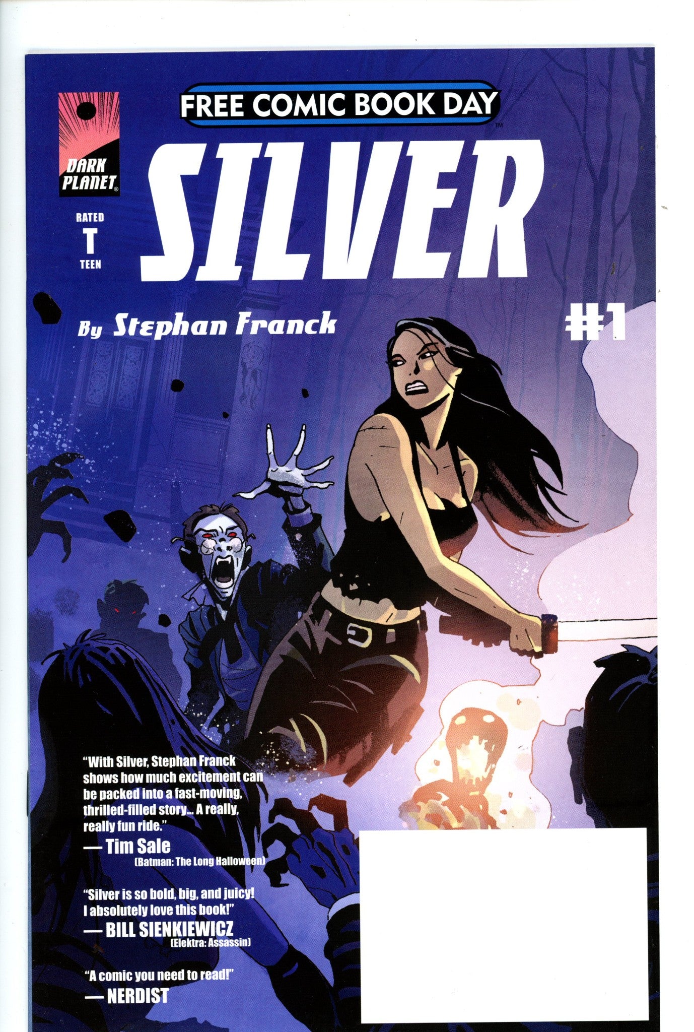 Silver FCBD-Dark Planet-CaptCan Comics Inc