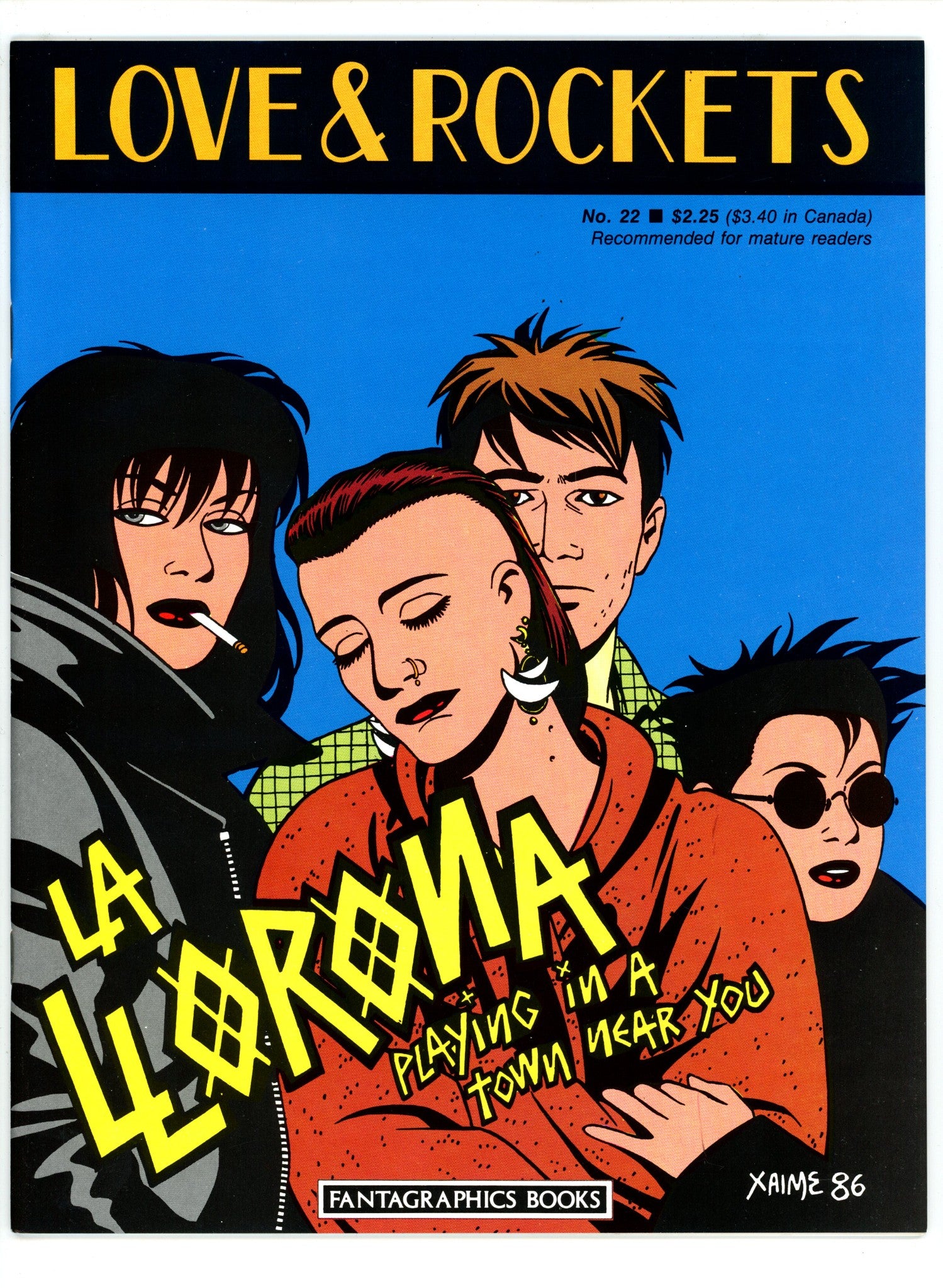 Love and Rockets 22 NM (1987)