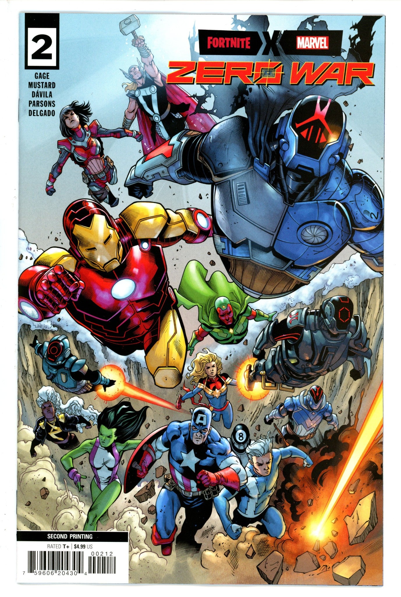 Fortnite x Marvel Zero War 2 2nd Print (2022)