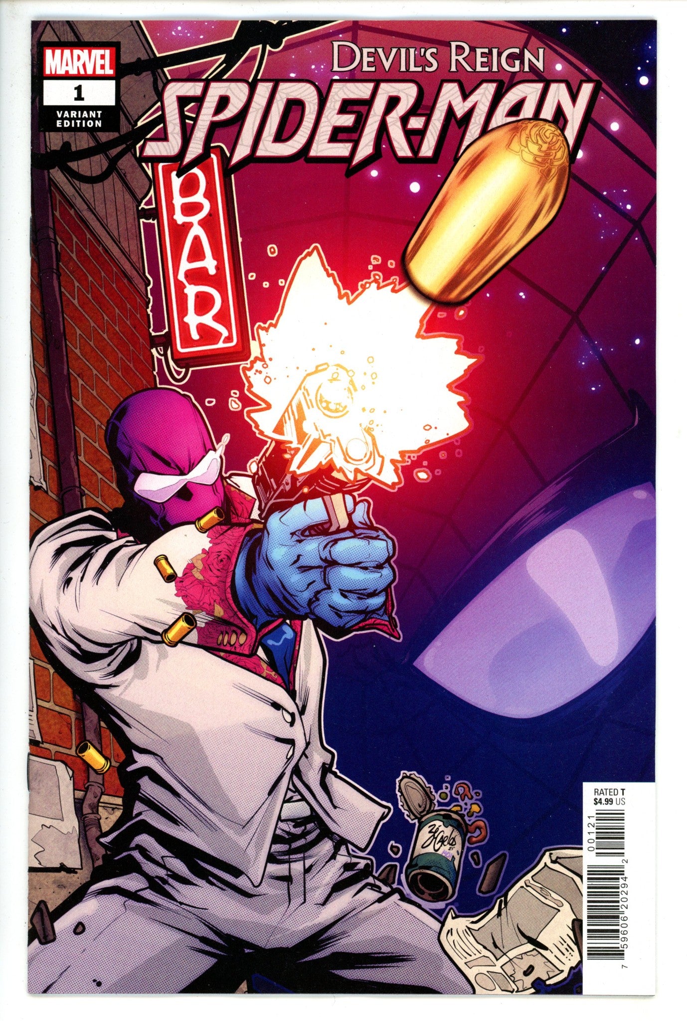 Devils Reign Spider-Man 1 Carlos Variant (2022)