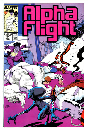 Alpha Flight Vol 1 54 (1987)