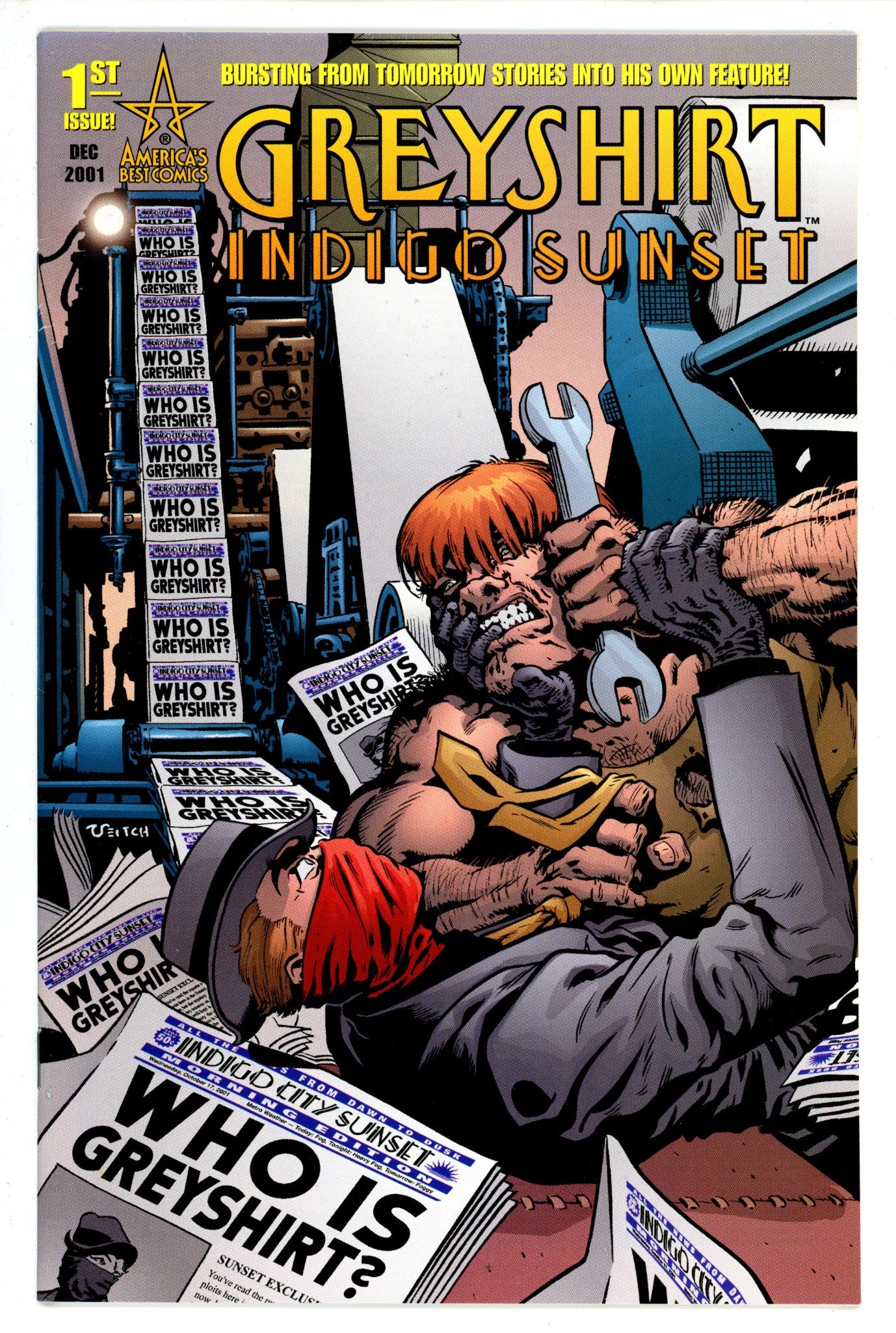 Greyshirt: Indigo Sunset 1 (2001)