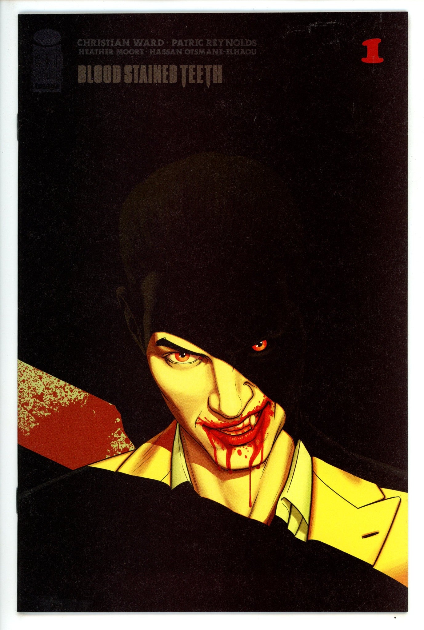Blood Stained Teeth 1 McKelvie Variant NM