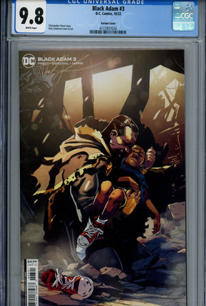 Black Adam 3 Sandoval Variant CGC 9.8 (2022)