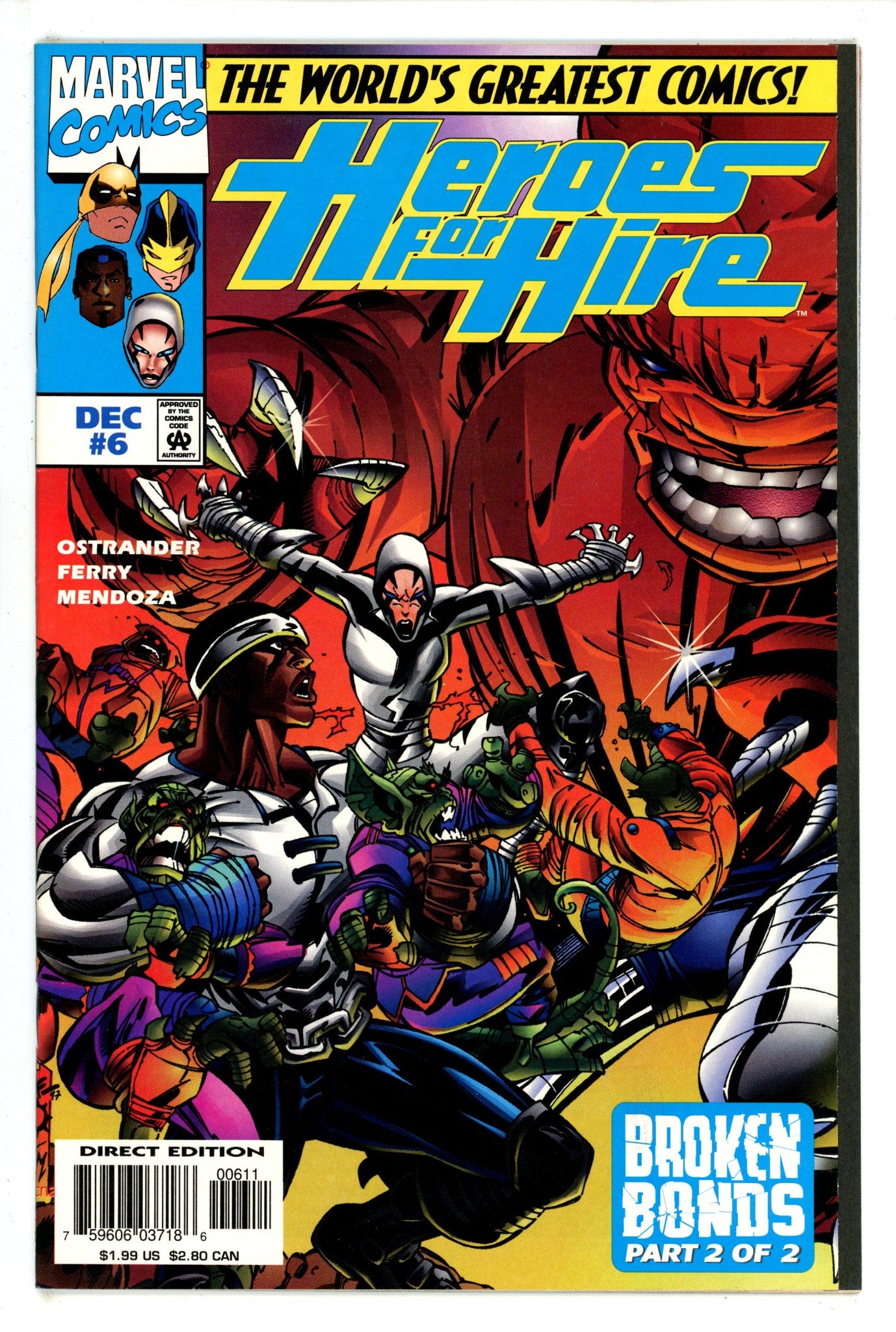 Heroes for Hire Vol 1 6 (1997)