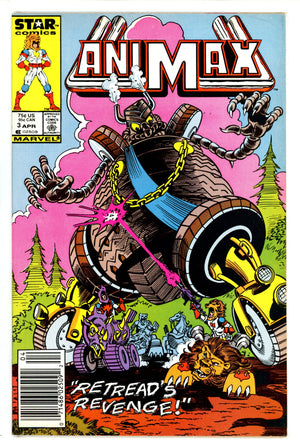 Animax 3 Newsstand FN/VF (1987)