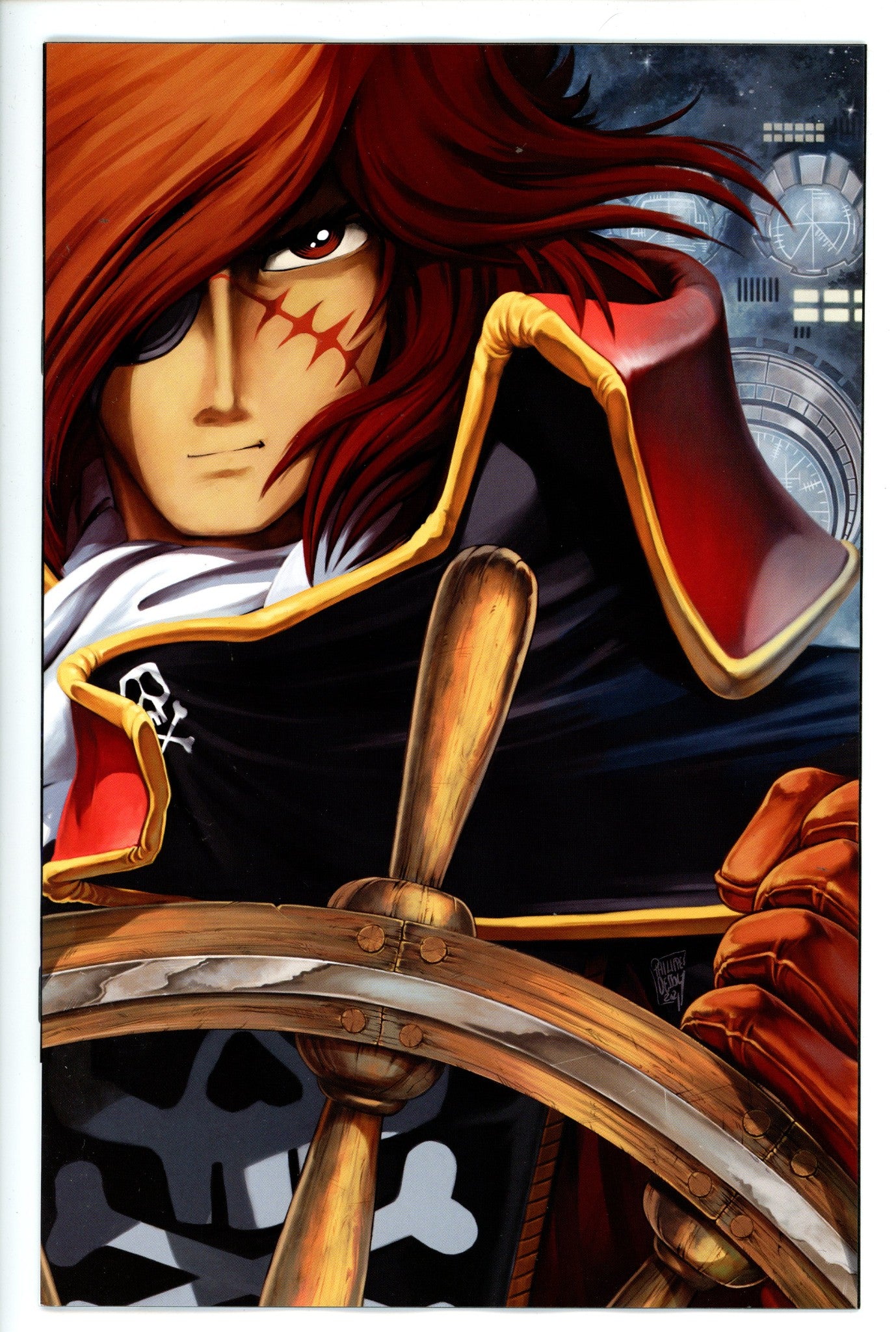 Space Pirate Captain Harlock 6 Dessoly Virgin Variant NM+