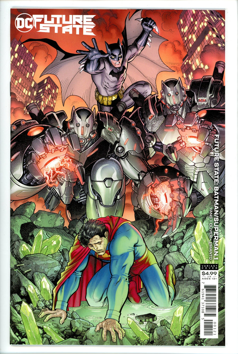 Future State Batman / Superman 1 Adams Variant-DC-CaptCan Comics Inc