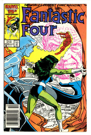 Fantastic Four Vol 1 295 Newsstand (1986)
