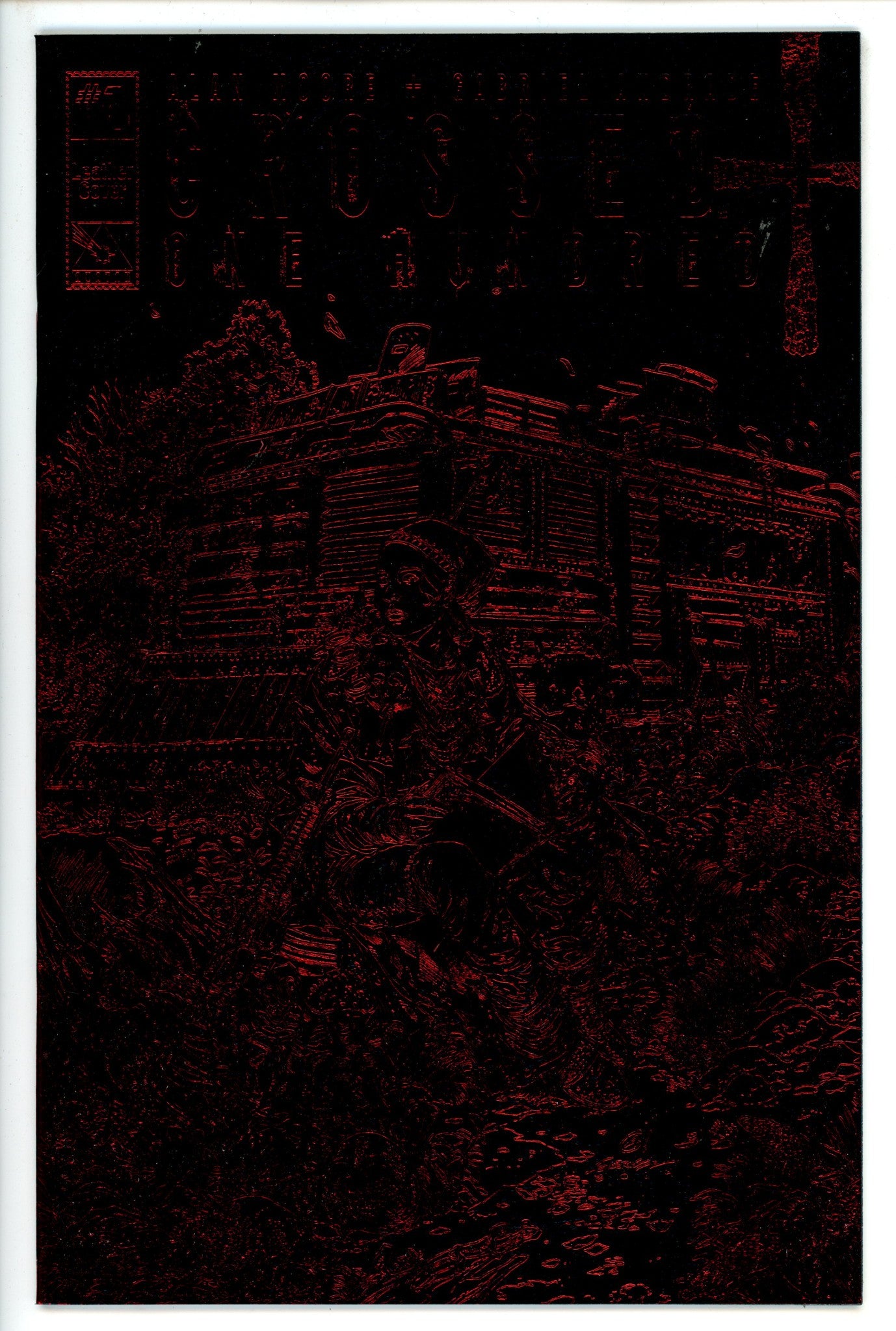 Crossed One Hundred 1 Red Foil Leather Variant NM+