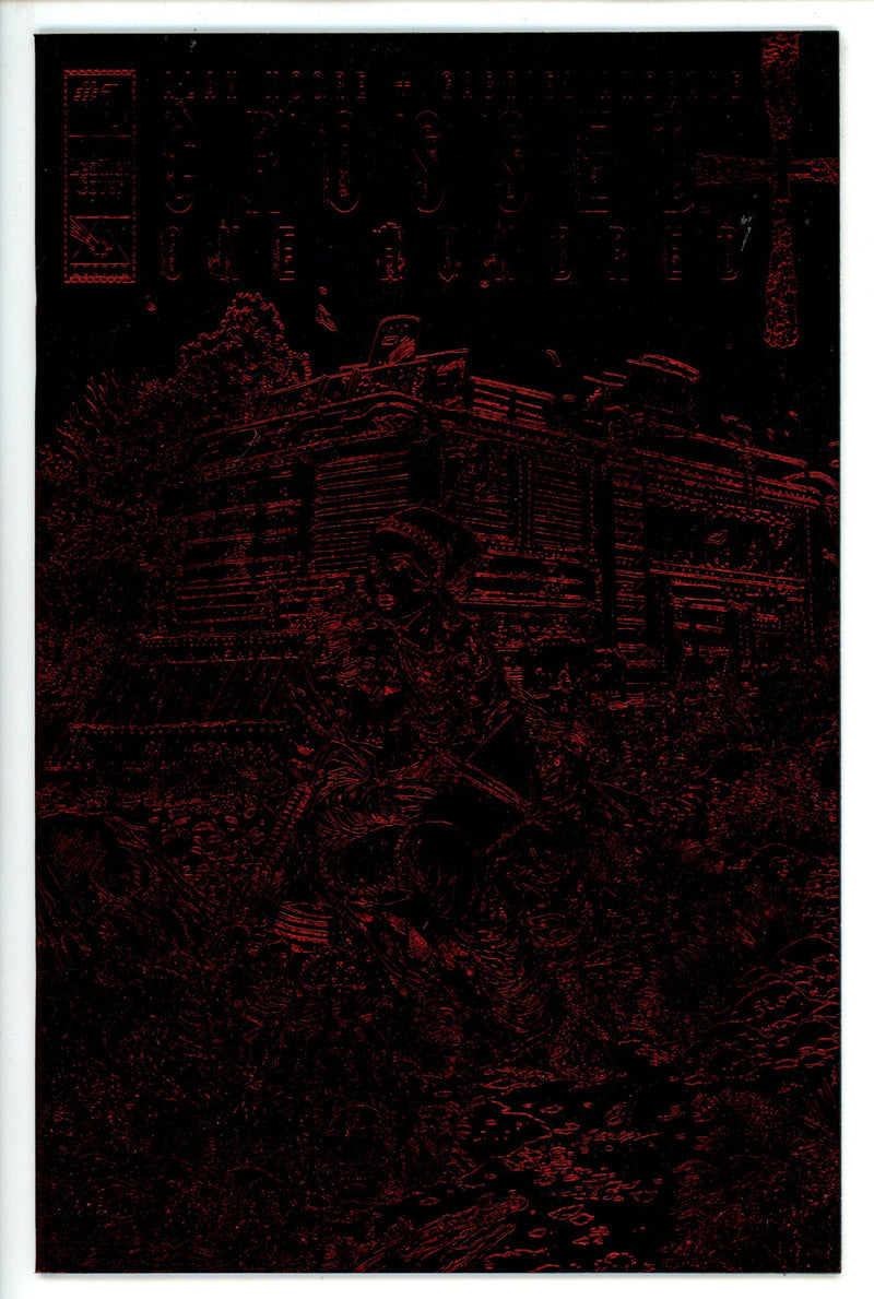 Crossed One Hundred 1 Red Foil Leather Variant NM+