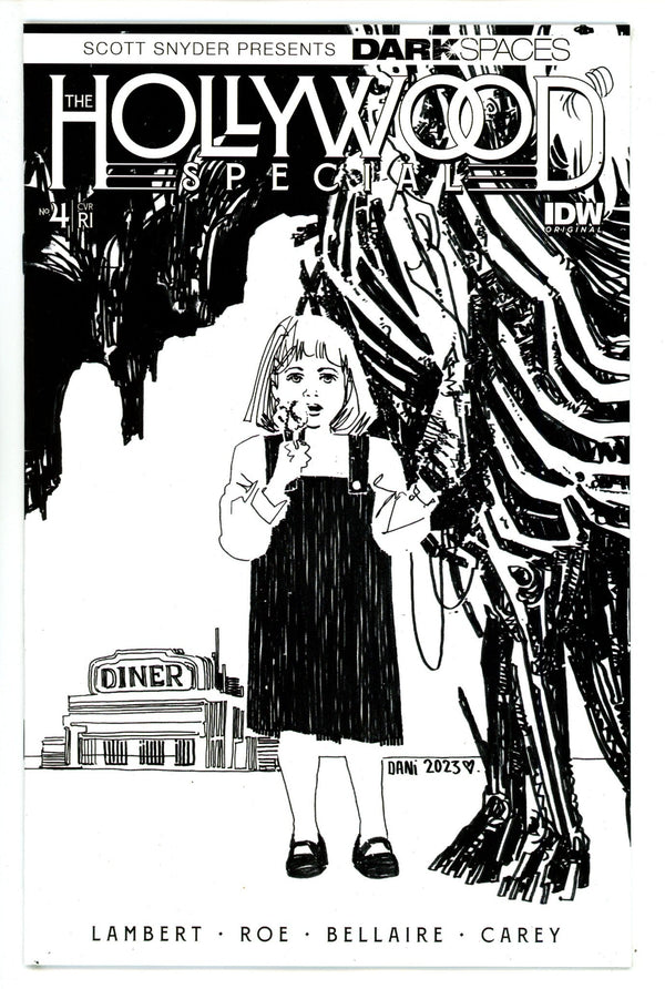 Dark Spaces Hollywood Special 4 Dani B&W Incentive Variant VF/NM (2023)