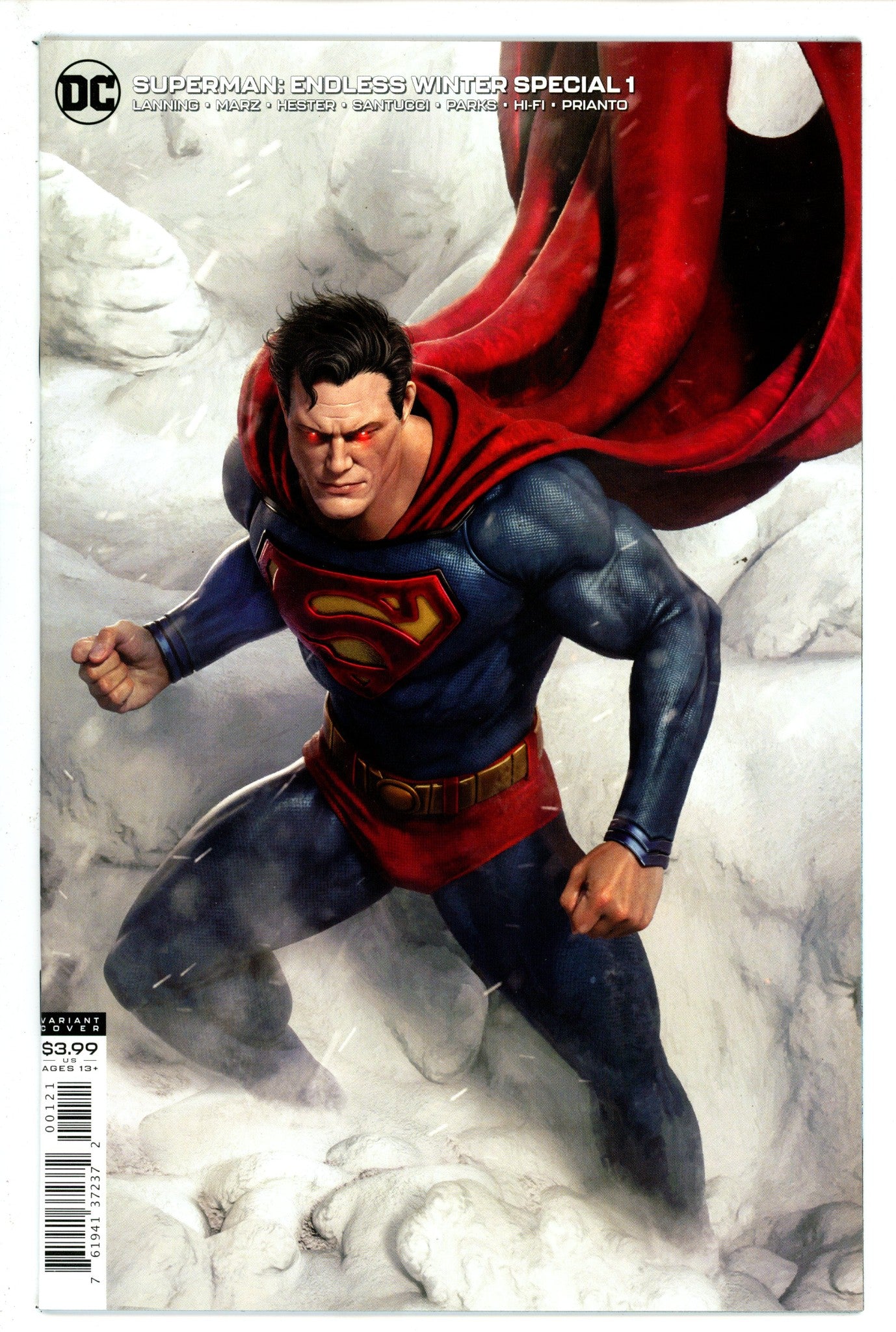 Superman: Endless Winter Special 1 Grassetti