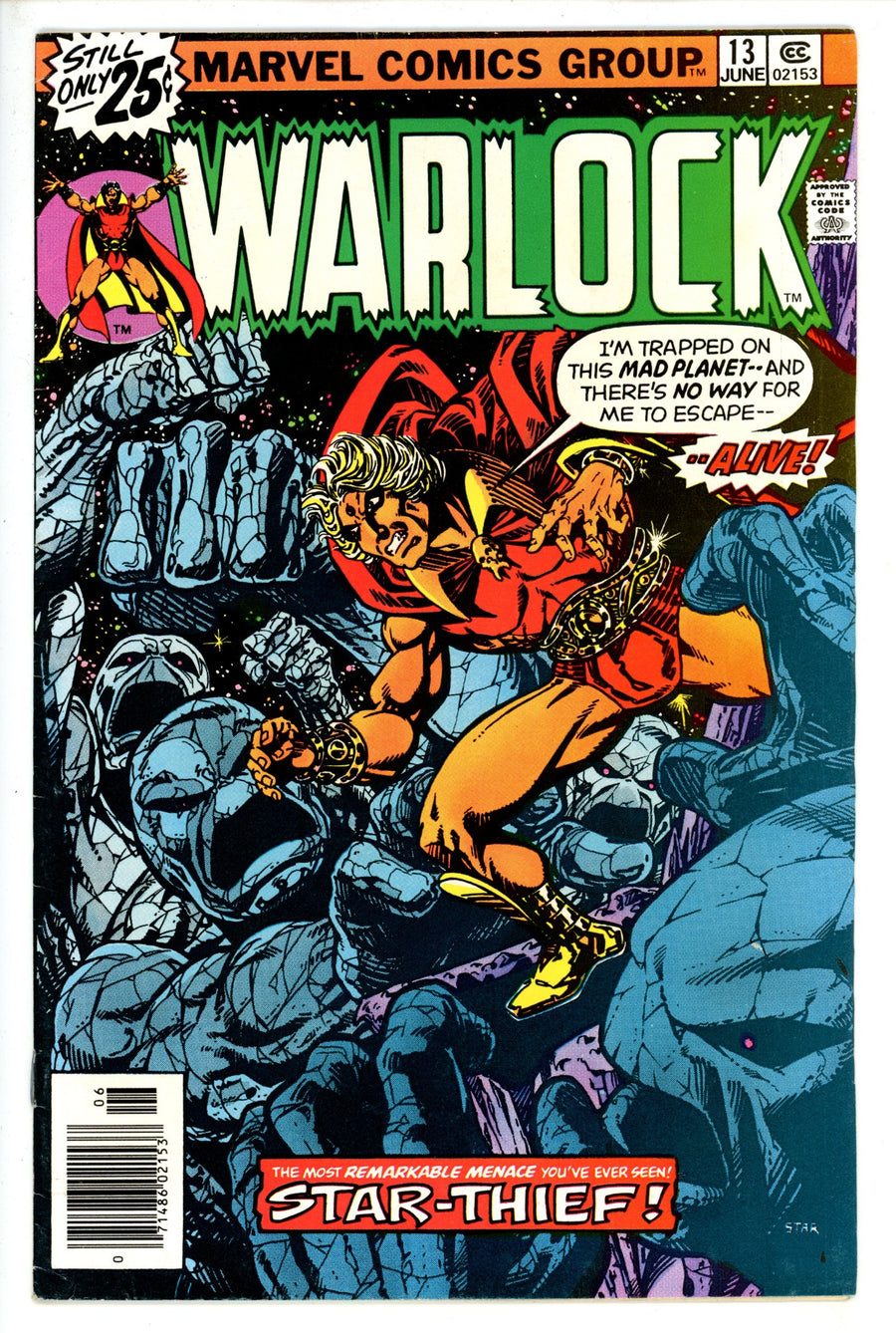 Warlock Vol 1 13 FN+