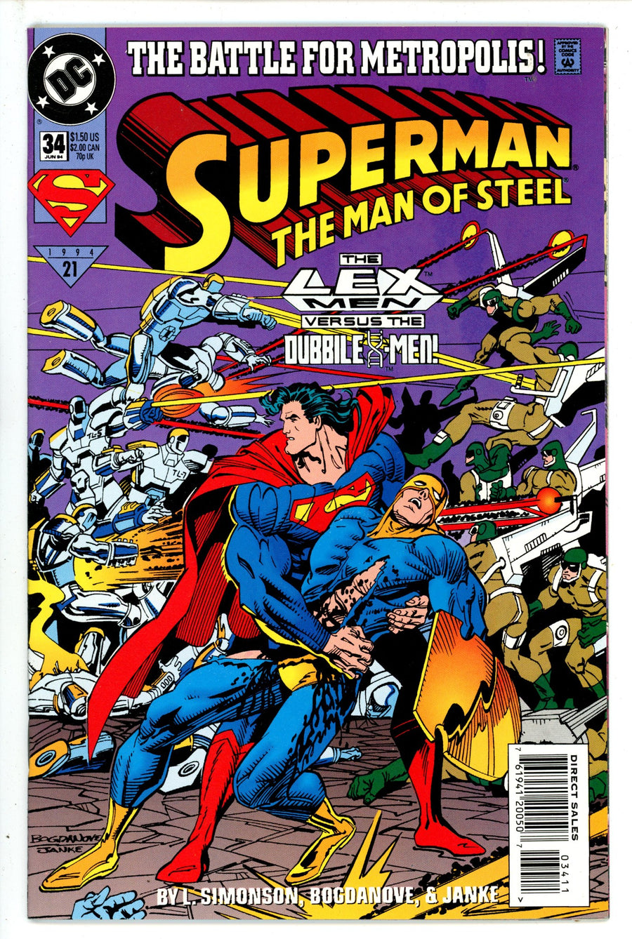 Superman: The Man of Steel 34 (1994)