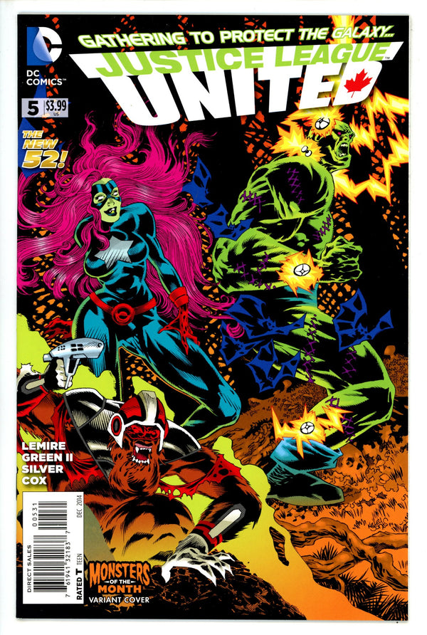 Justice League United 5 Canada Variant
