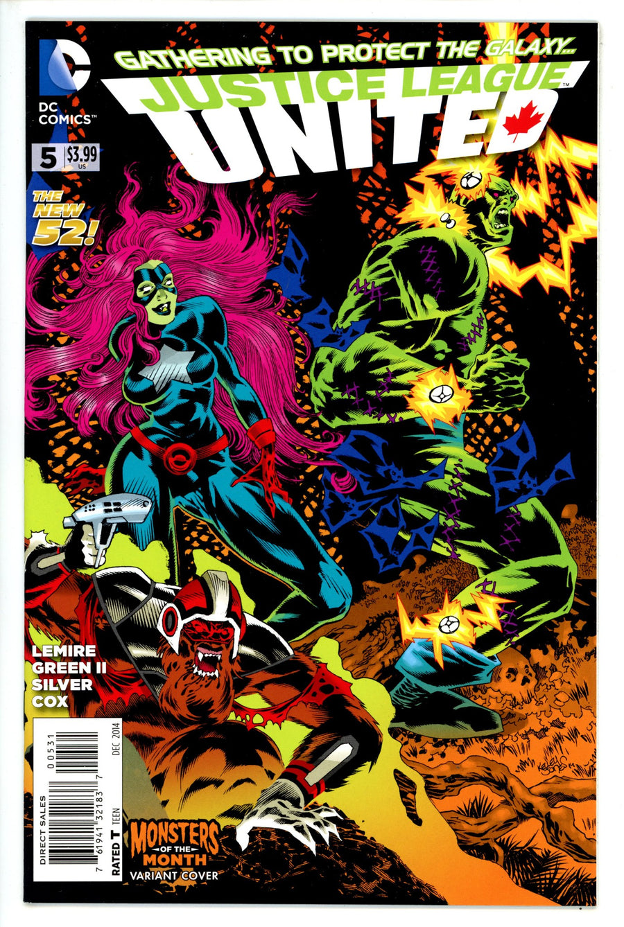 Justice League United 5 Canada Variant