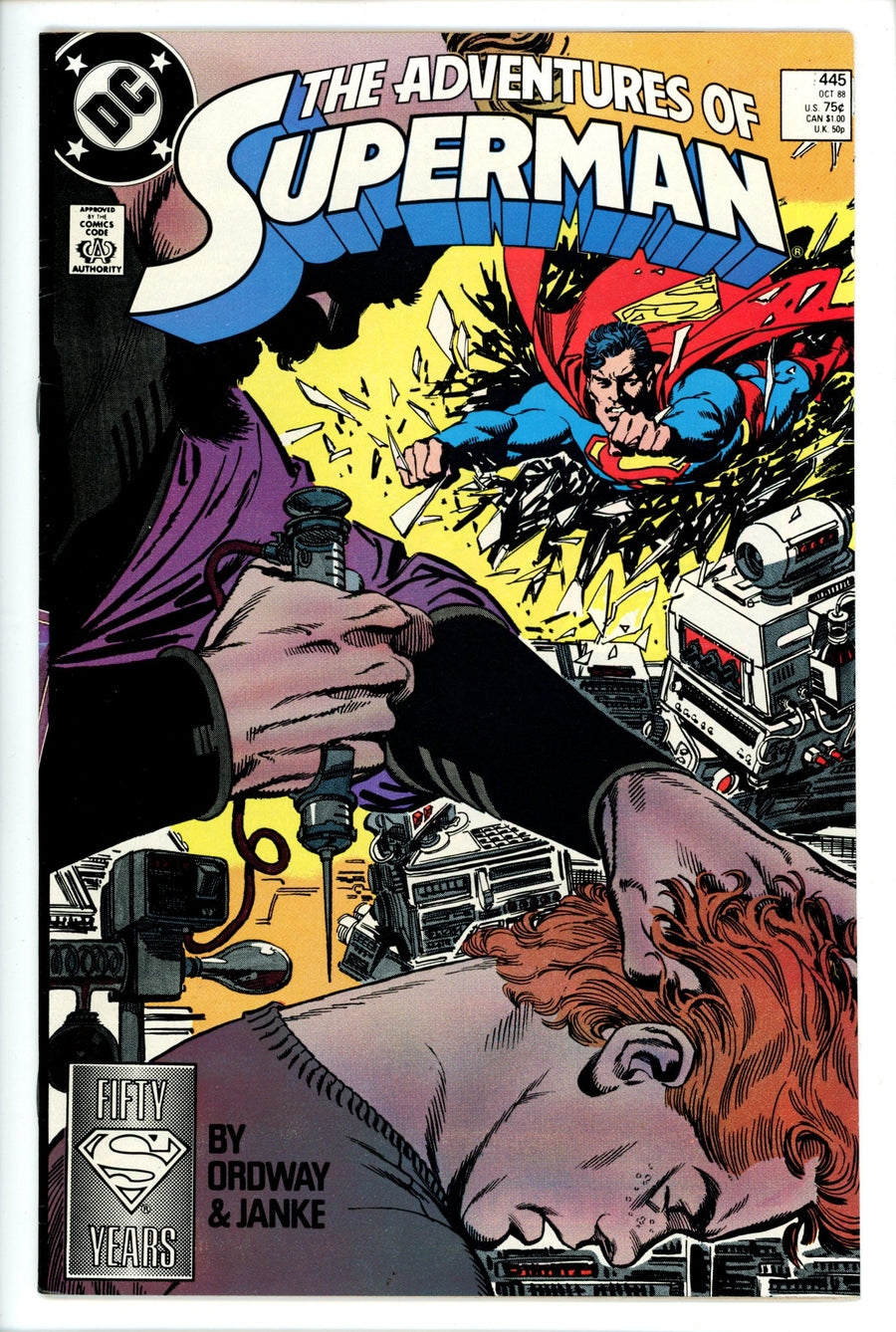 Adventures of Superman 445-DC-CaptCan Comics Inc