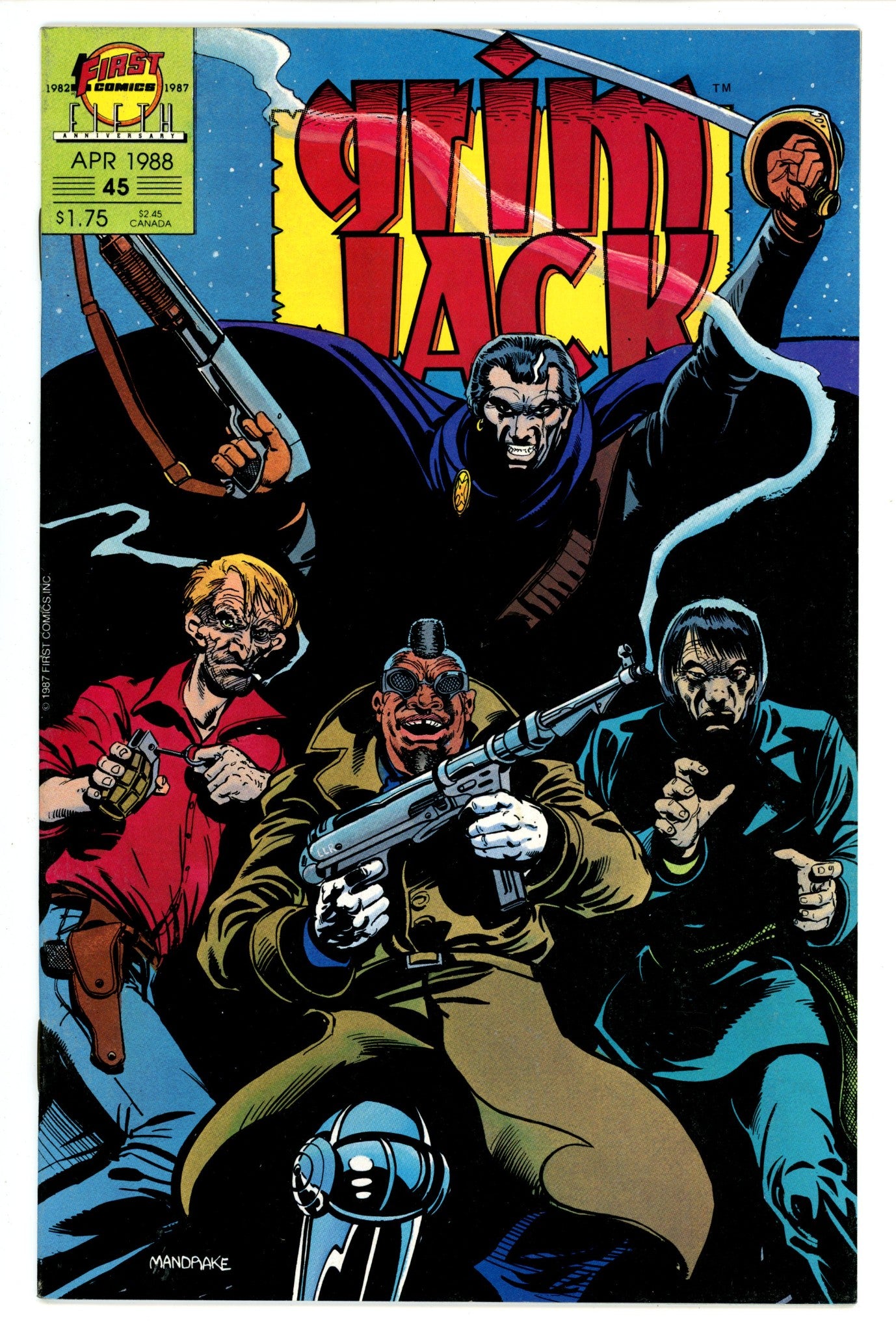 Grimjack 45 (1988)