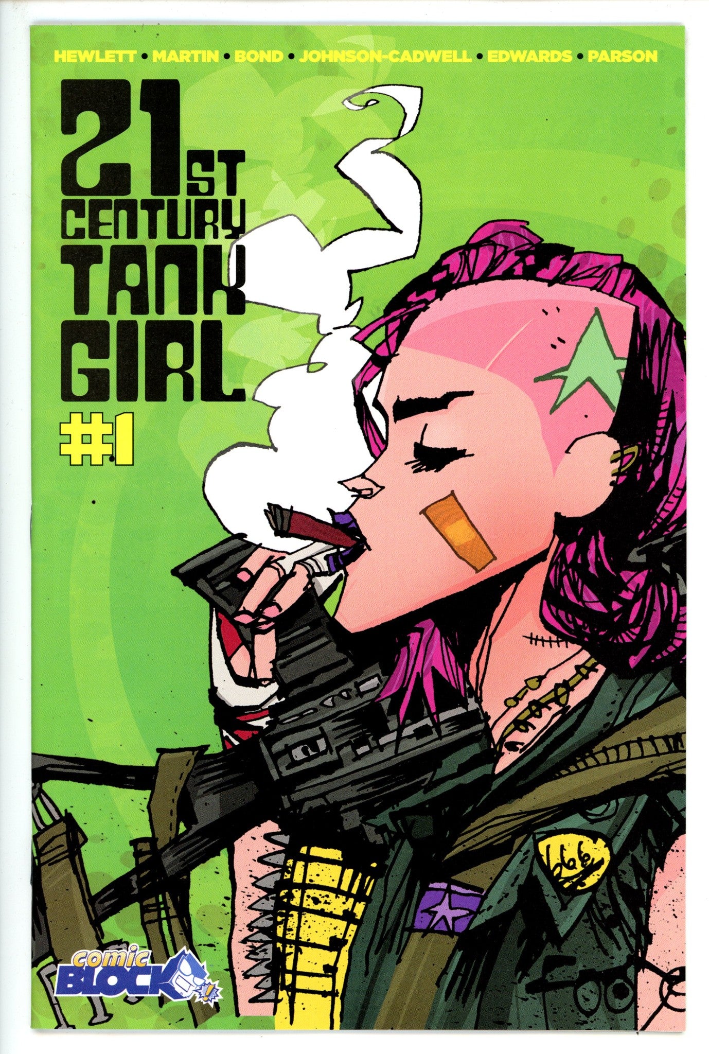 21st Century Tank Girl 1 Mahfood Variant NM-