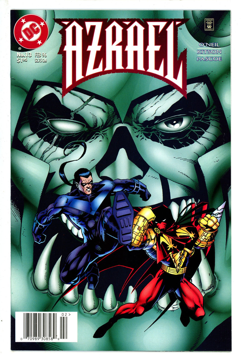 Azrael Vol 1 13 Newsstand (1996)