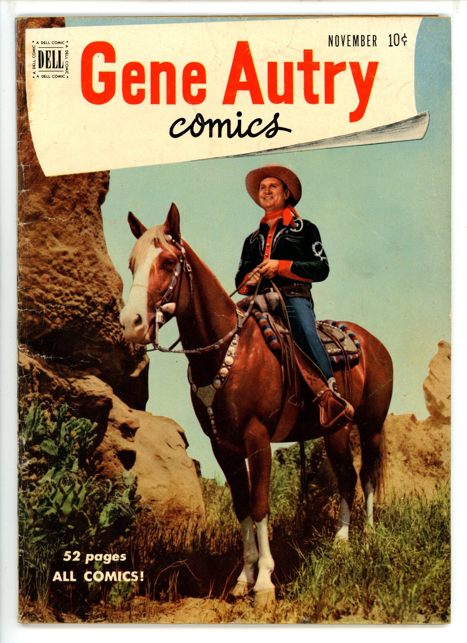 Gene Autry Comics 45 VG+ (1950)