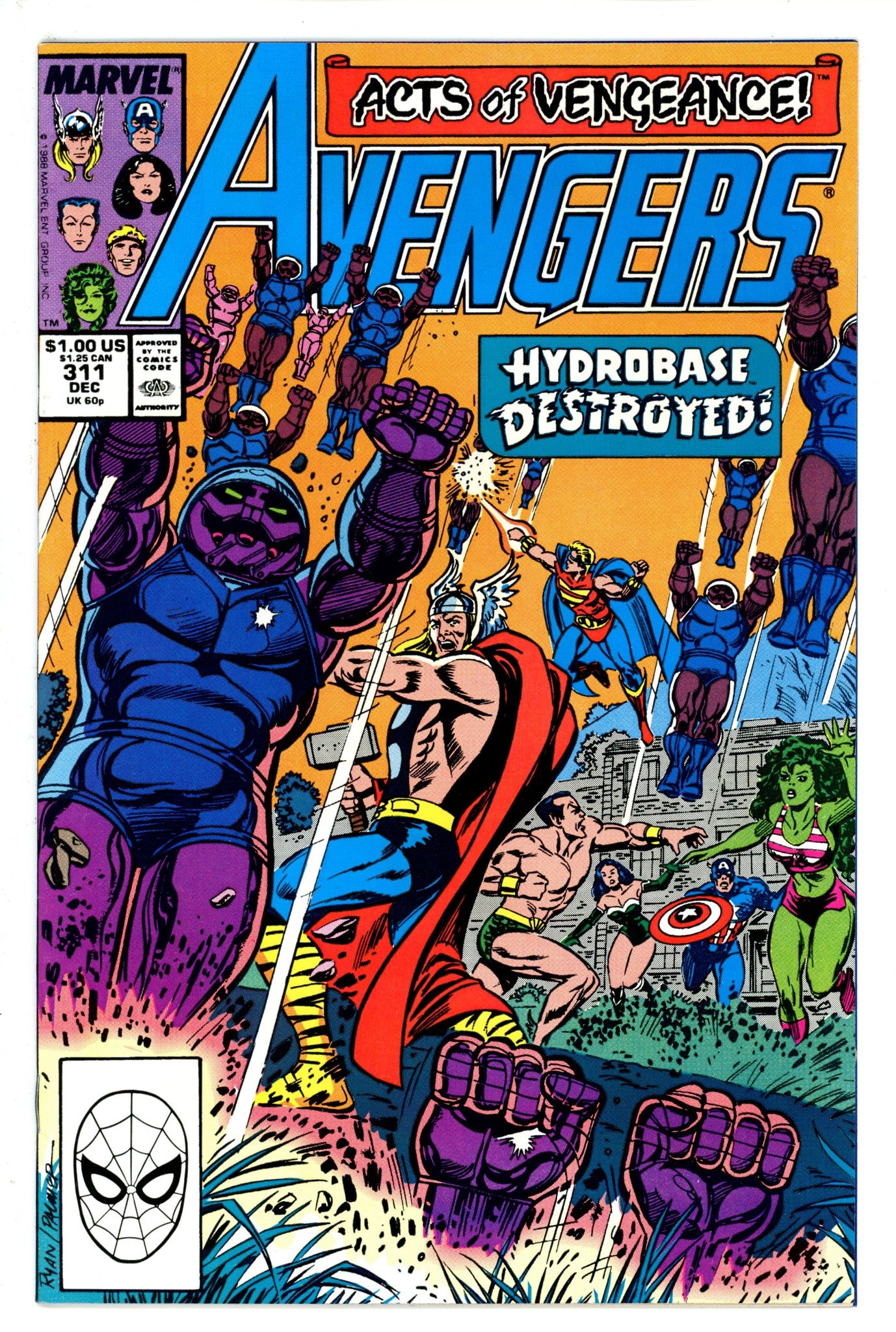 The Avengers Vol 1 311